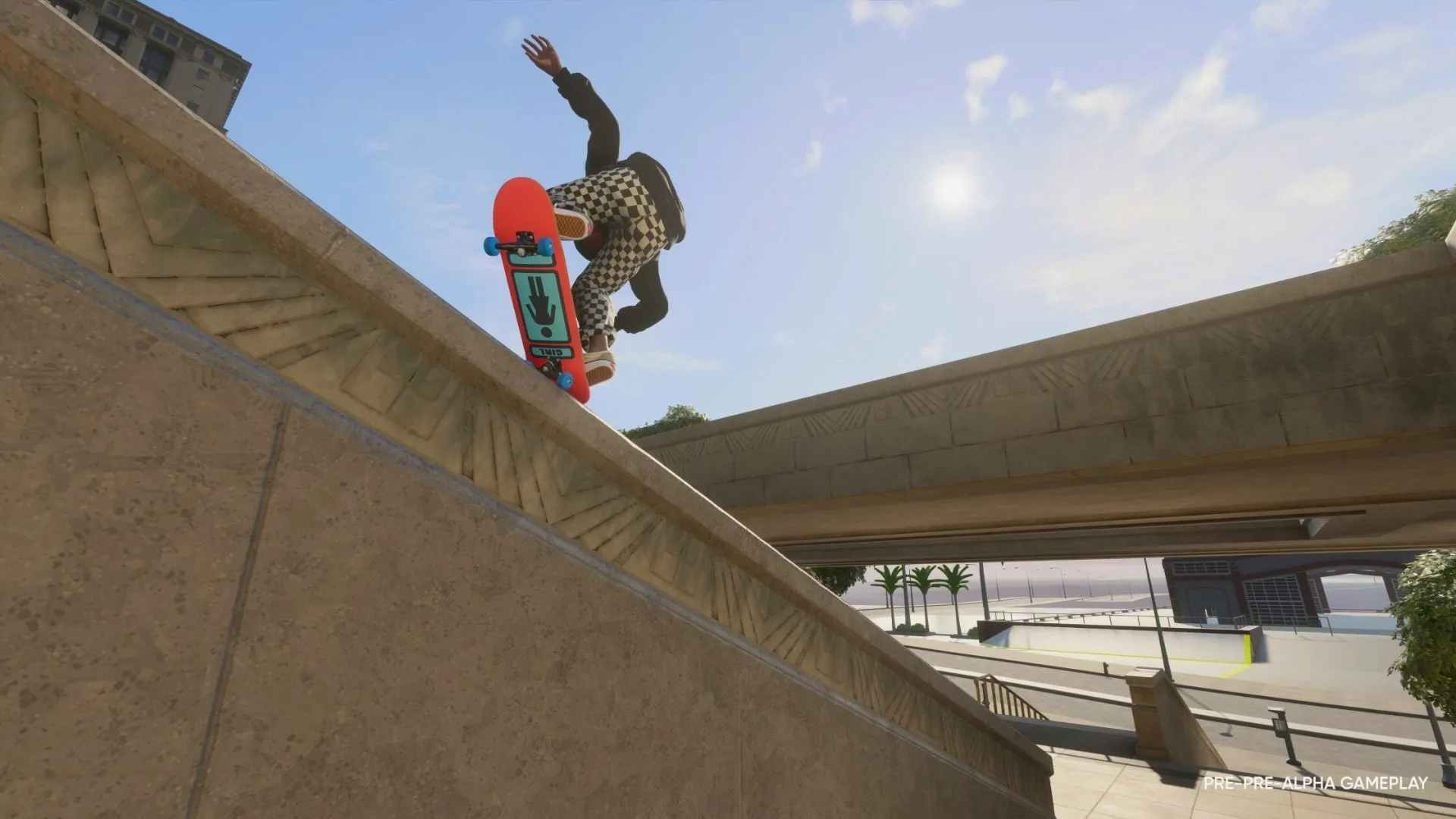 Ảnh chụp màn hình từ tựa game Skate reboot đang được phát triển.