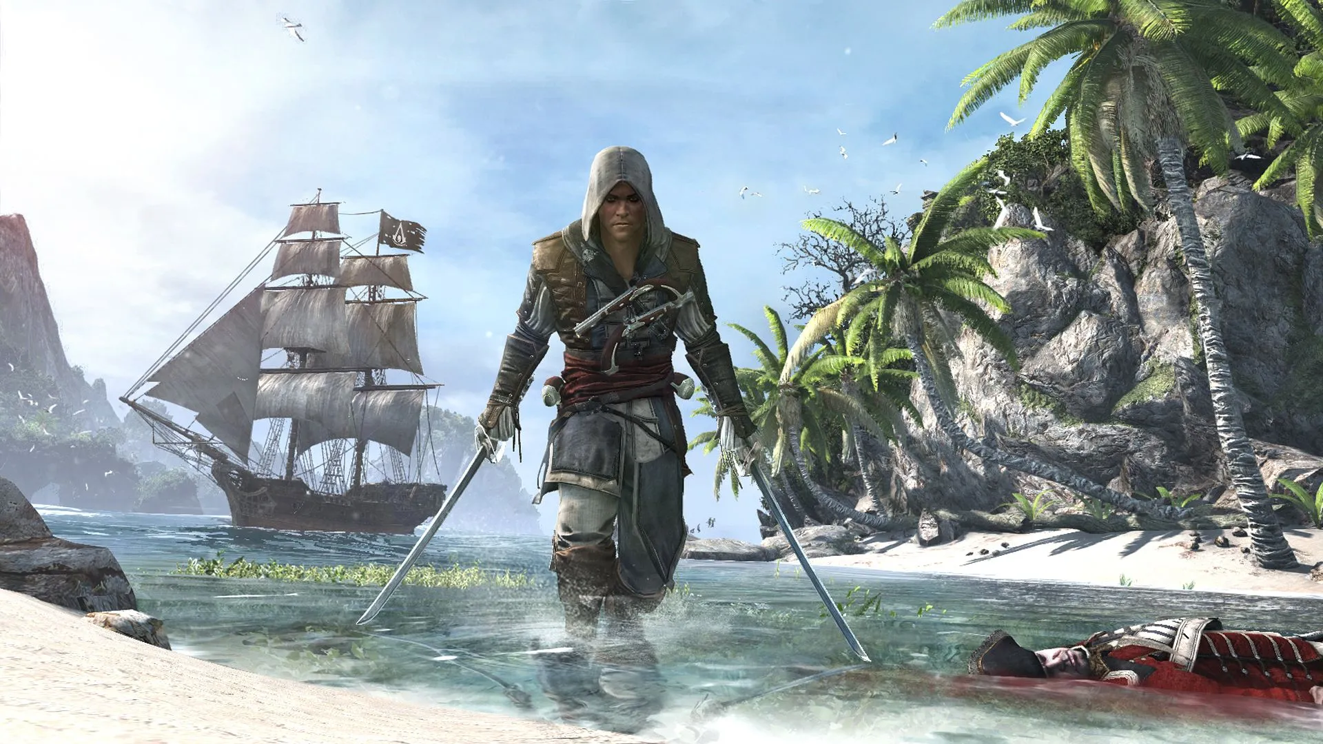 Assassin's Creed IV: Black Flag với đồ họa chi tiết, tái hiện không khí lịch sử
