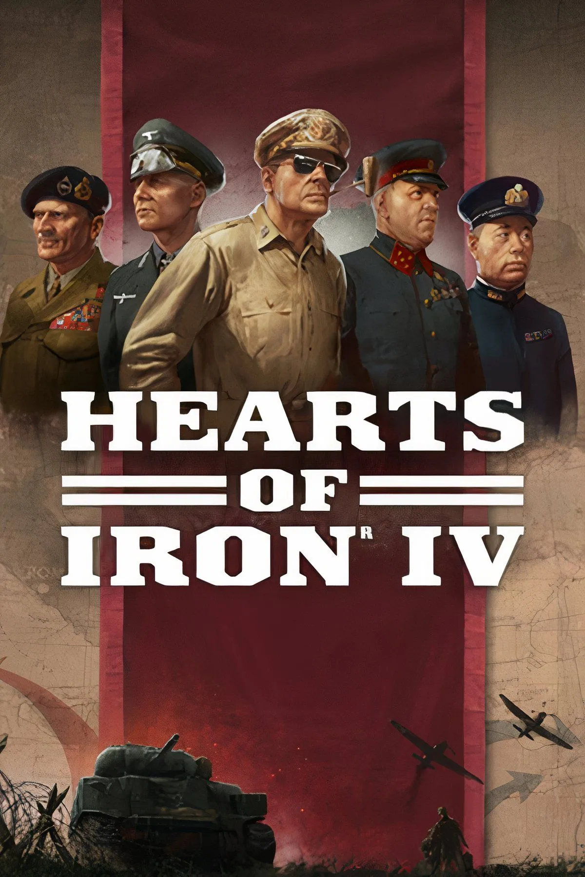 Bản đồ chiến sự và điều quân trong game Hearts of Iron IV, thể hiện quy mô và tính chiến thuật vĩ mô của Thế chiến II