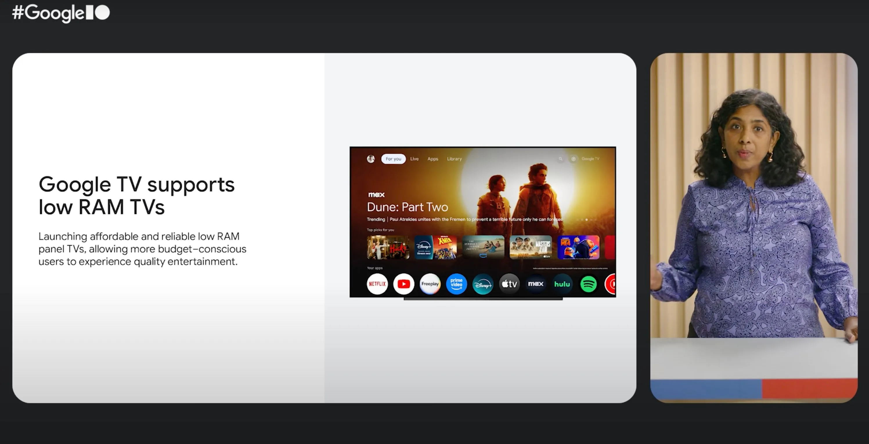 Các nhà phát triển Google thảo luận về chiến lược Google TV tại sự kiện