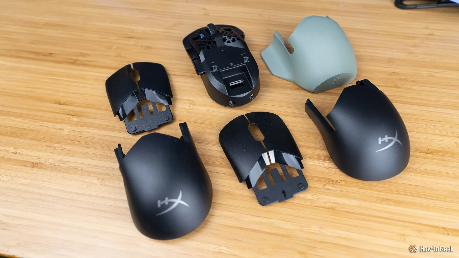 Các vỏ chuột và nút bấm có thể in 3D của HyperX Pulsefire Saga Pro