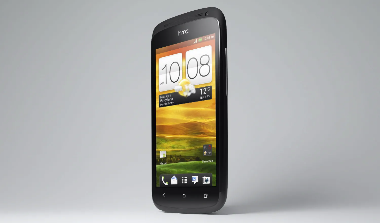 Điện thoại HTC One S màu đen, một ví dụ về thiết bị di động tập trung vào độ mỏng từ những năm trước.