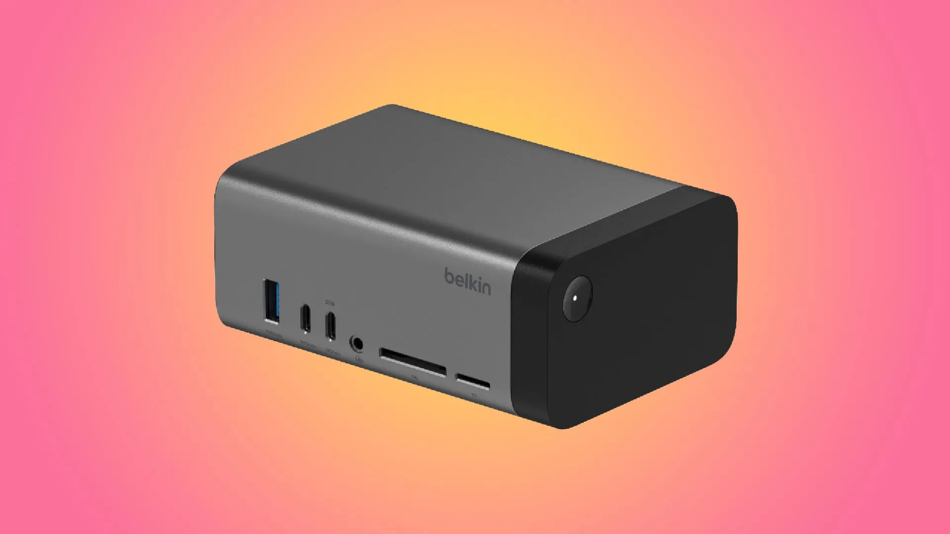 Dock Belkin USB-C 11 cổng với nhiều cổng kết nối khác nhau