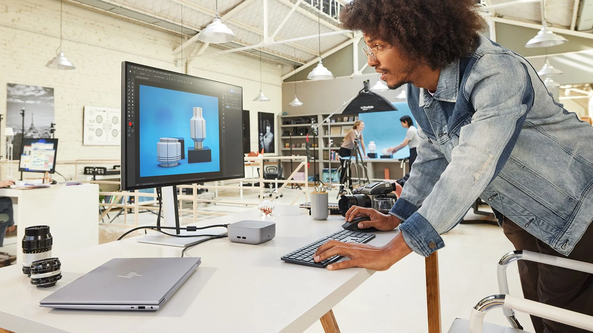Docking station HP Thunderbolt 4 Ultra 180W G6 kết nối nhiều màn hình và phụ kiện
