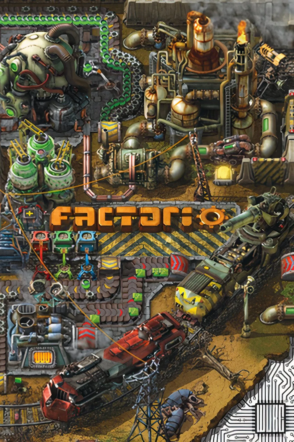 Factorio: Trò chơi xây dựng nhà máy tự động hóa phức tạp và quản lý tài nguyên