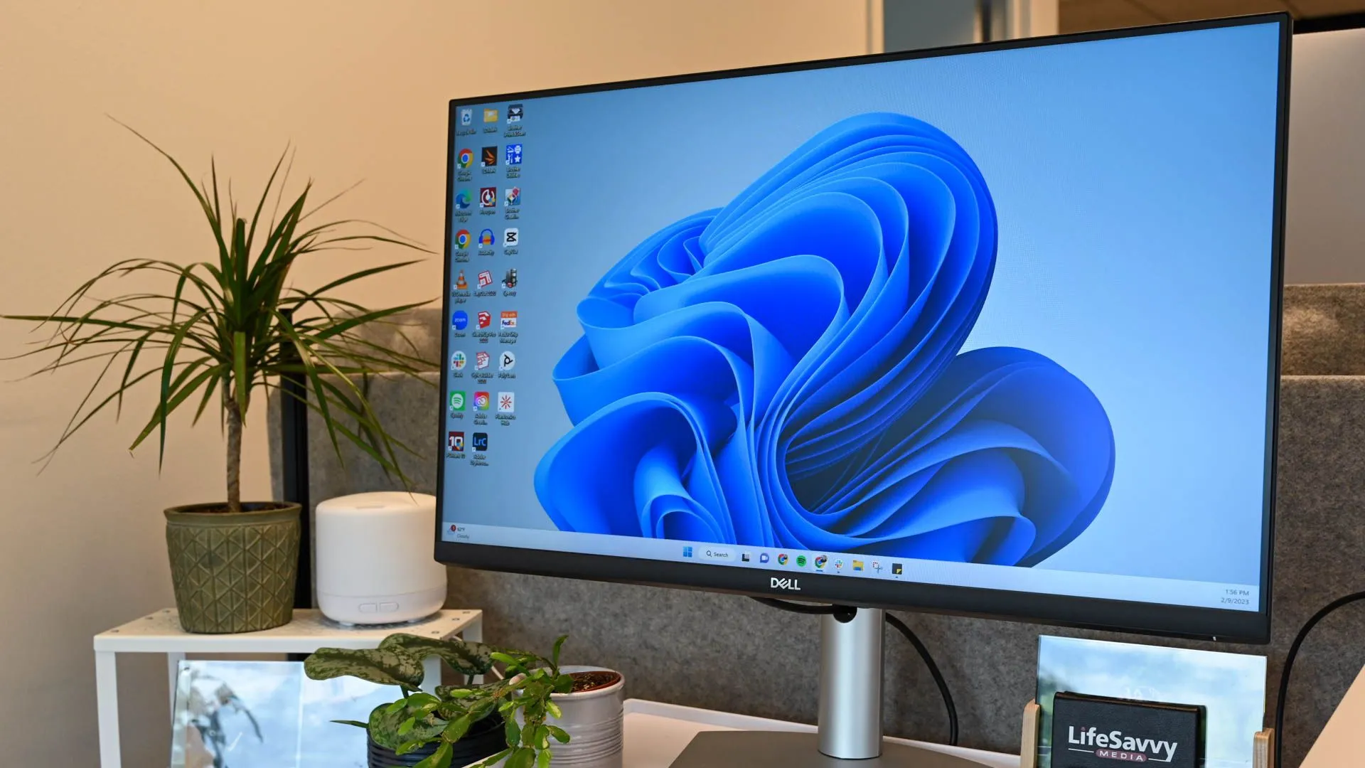 Giao diện màn hình nền hiện đại của Windows 11
