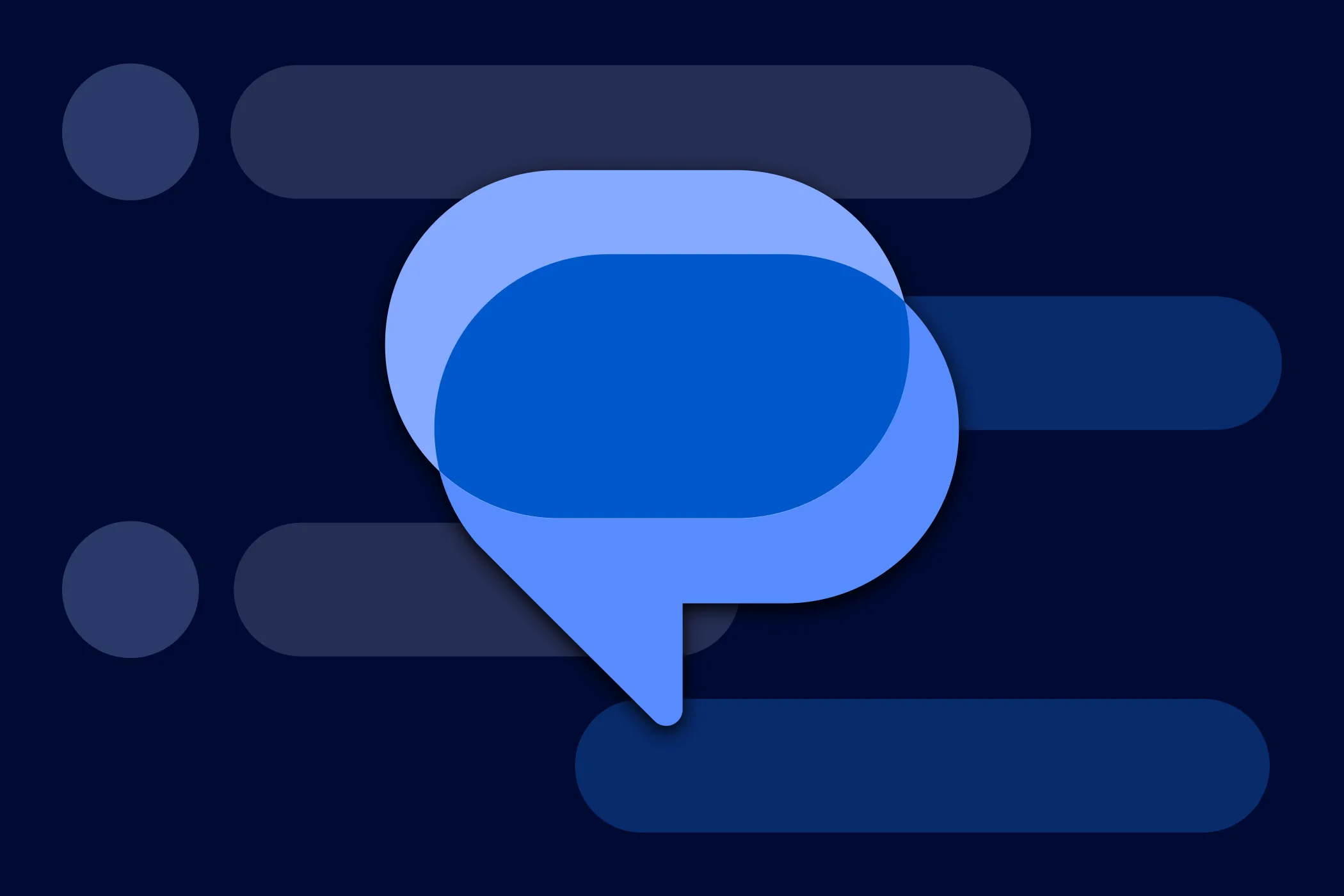 Giao diện tin nhắn của Google Messages trên điện thoại Android