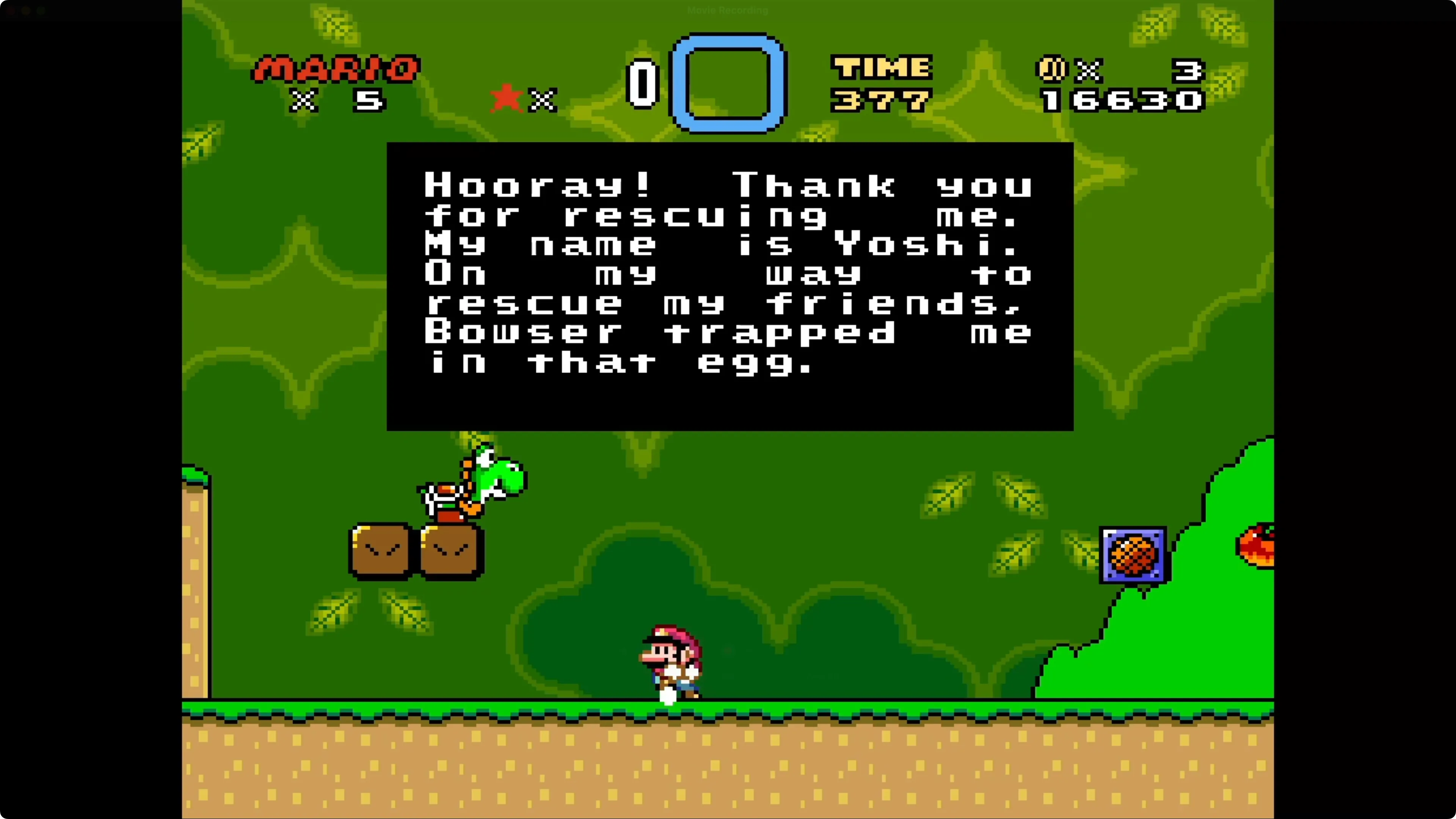 Hiệu năng của Apple TV khi chơi Super Mario World trên SNES