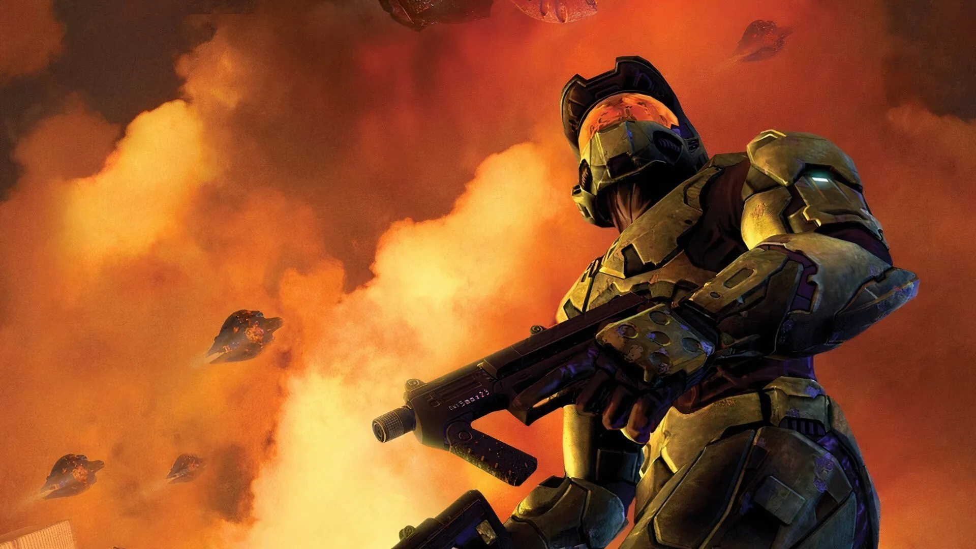 Hình ảnh nhân vật Master Chief trong Halo 2, biểu tượng của chất lượng và sự độc đáo trong ngành game do con người phát triển
