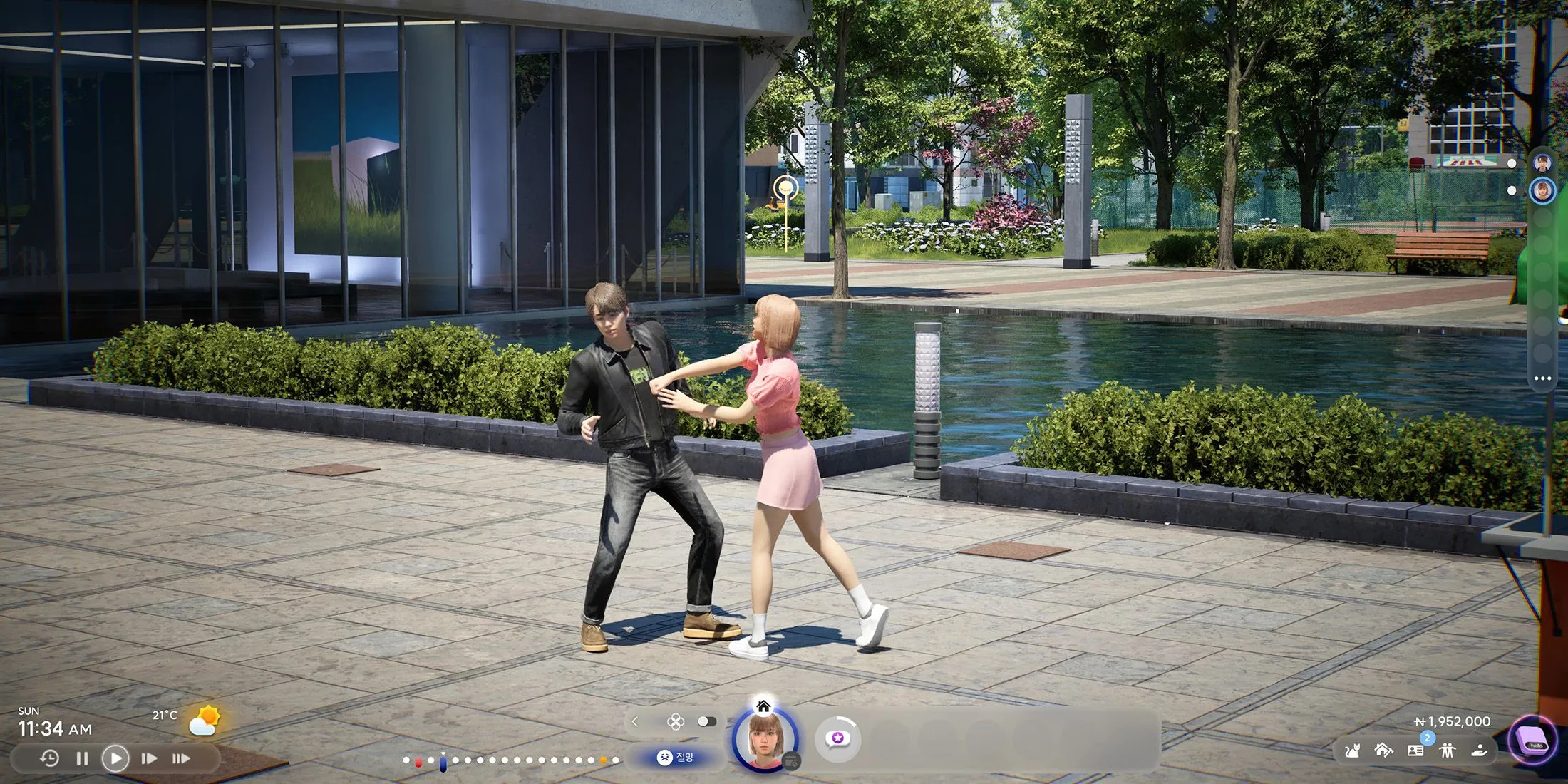 [inZOI] Hình ảnh cận cảnh nhân vật &quot;Zoi&quot; với đồ họa siêu thực trong game inZOI, nổi bật chi tiết khuôn mặt và mái tóc.