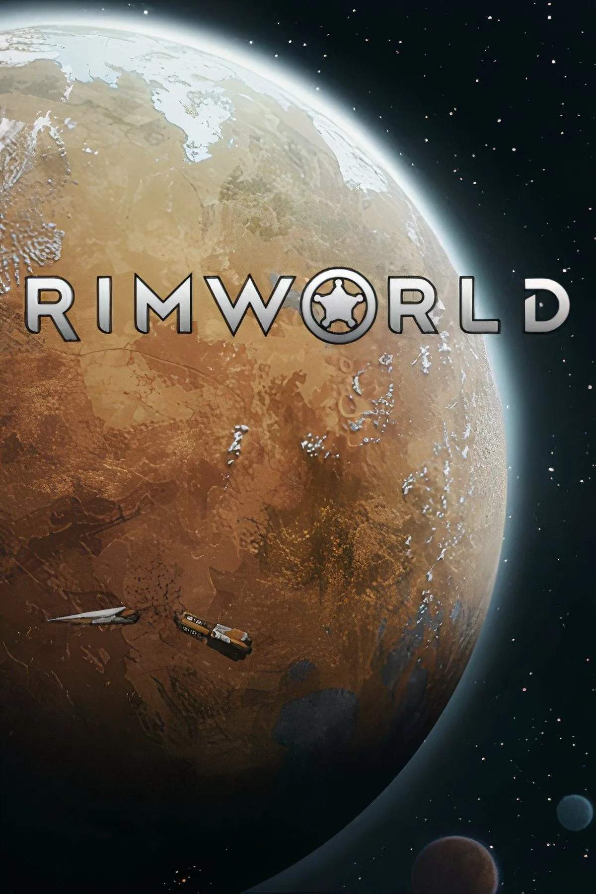 Khu vực căn cứ thuộc địa trong game sinh tồn RimWorld, với các nhân vật và công trình được xây dựng