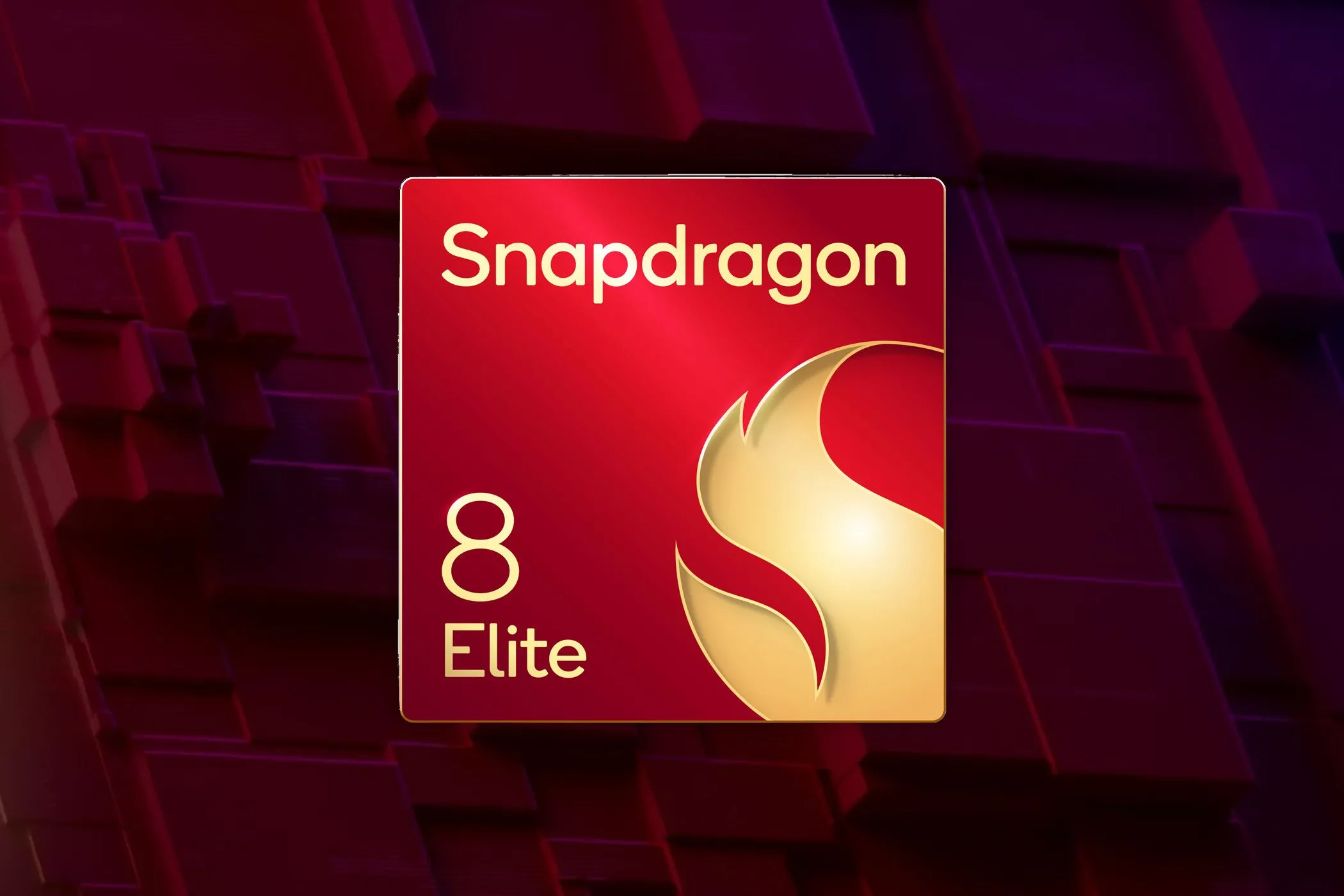 Logo Qualcomm Snapdragon nổi bật trên một con chip