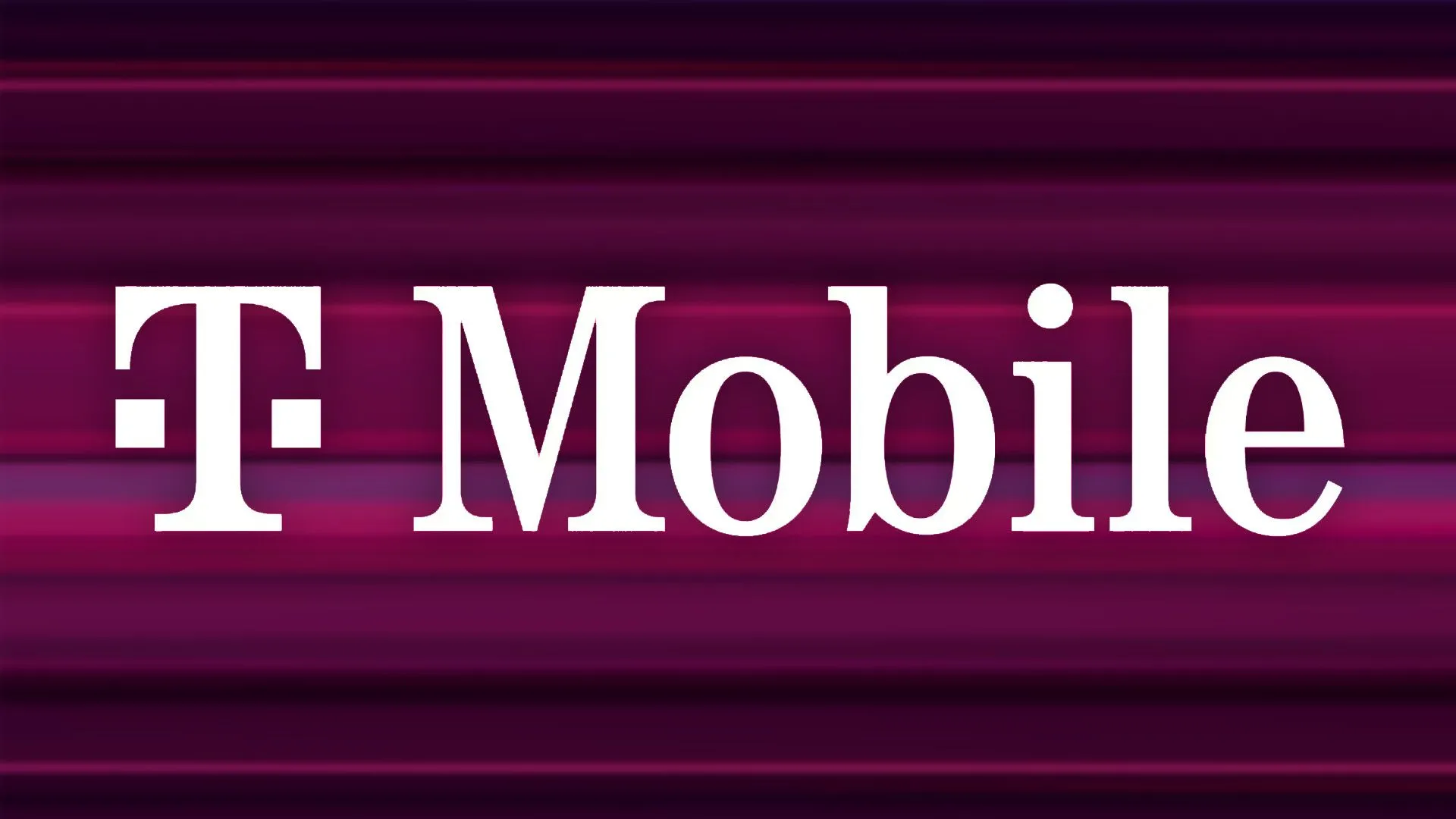 Logo T-Mobile trên nền màu tím