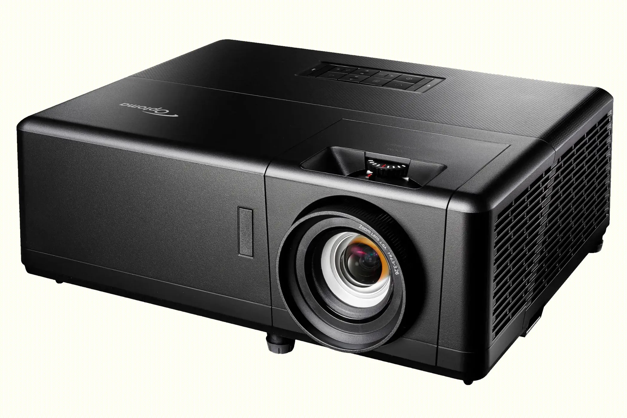 Máy chiếu Optoma UHZ55 4K UHD laser, mang đến hình ảnh rực rỡ với màu sắc và độ tương phản vượt trội.
