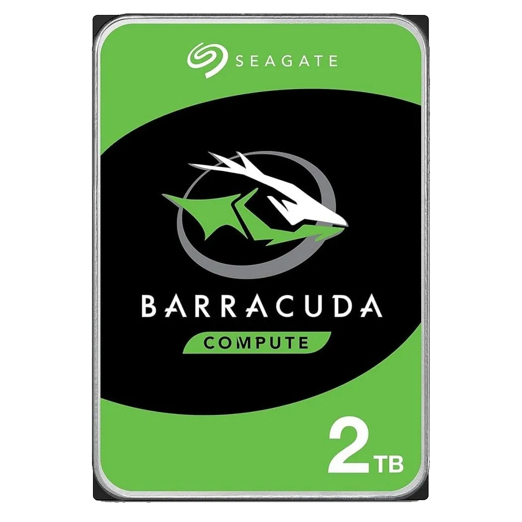 Ổ cứng HDD Seagate BarraCuda 2TB, một lựa chọn hiệu quả và kinh tế cho việc sao lưu dữ liệu cá nhân.