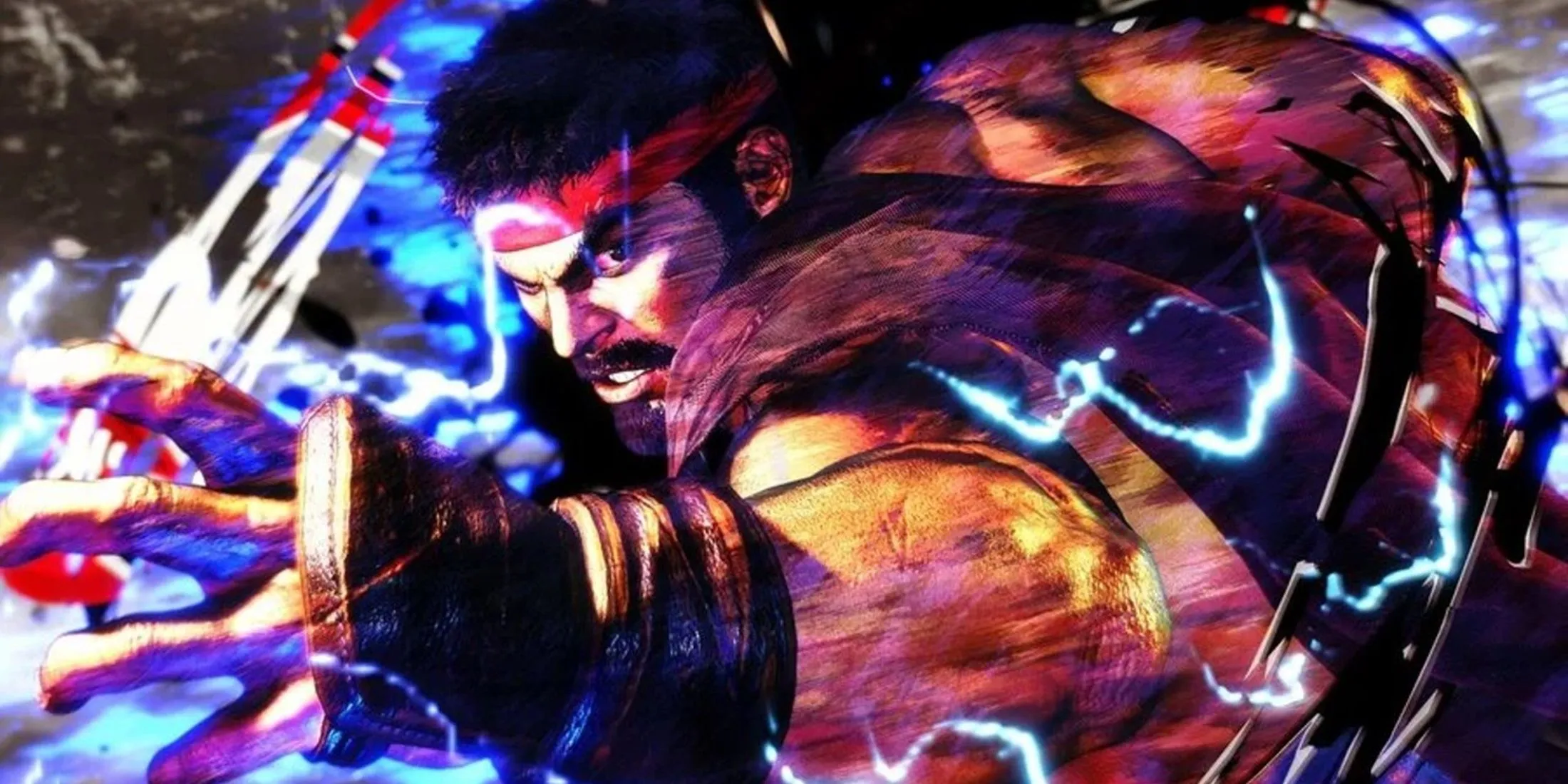 Ryu, nhân vật biểu tượng của Street Fighter, trong tư thế chiến đấu mạnh mẽ.