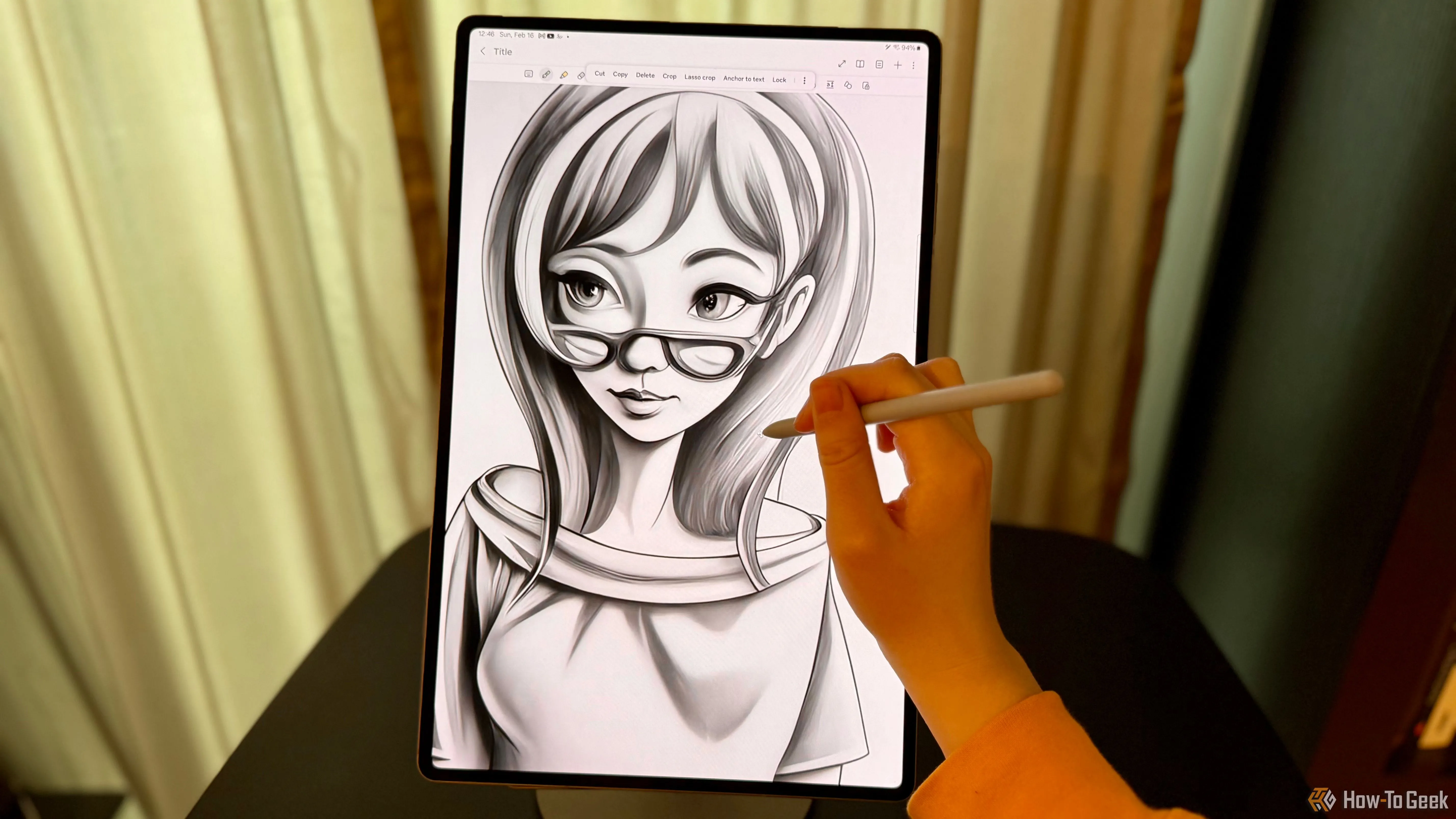 Sáng tạo nghệ thuật và ghi chú bằng S Pen trên Samsung Galaxy Tab S10 Ultra với Galaxy AI