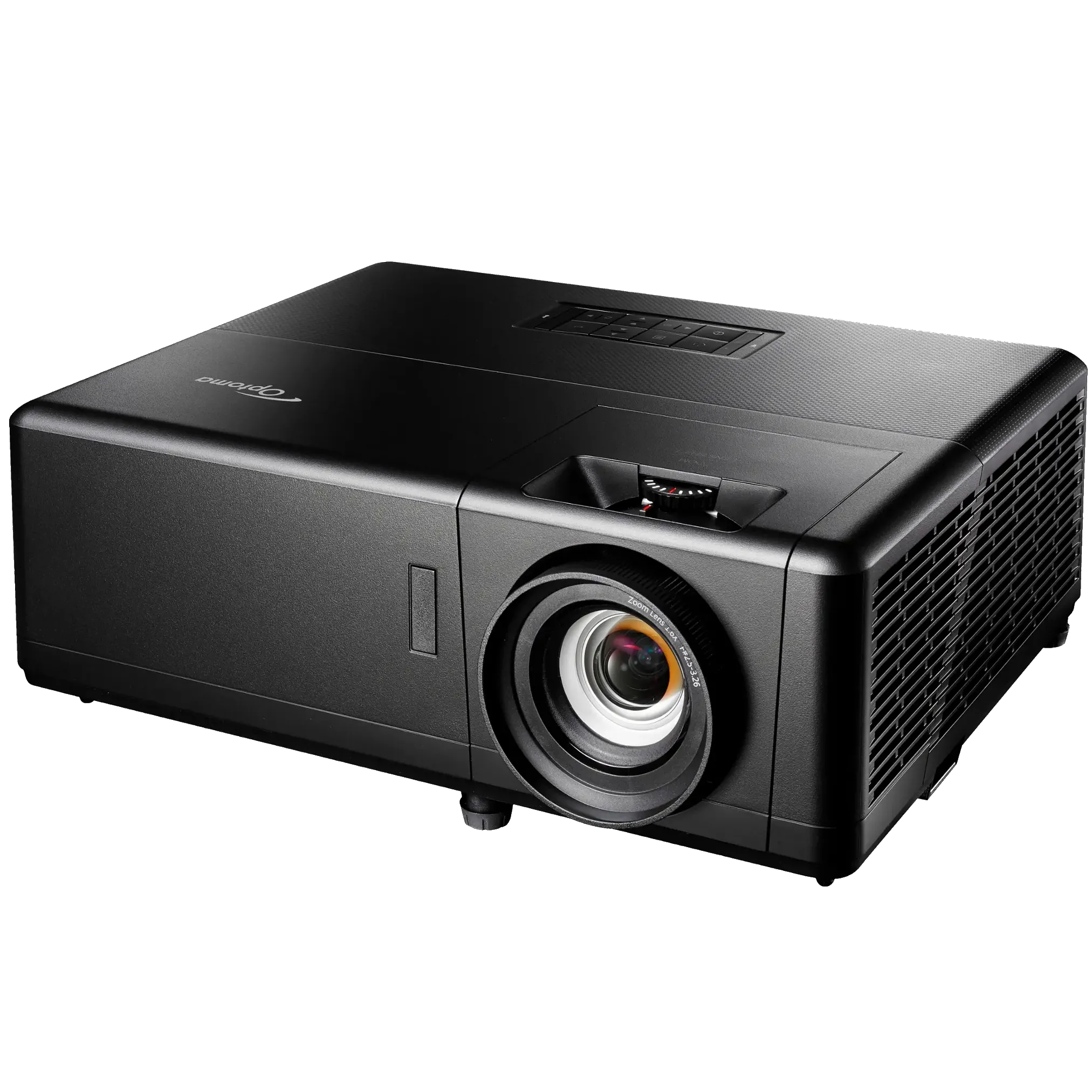 Thiết kế của Optoma UHZ55, máy chiếu 4K cao cấp với nhiều cổng kết nối đa dạng cho game thủ.