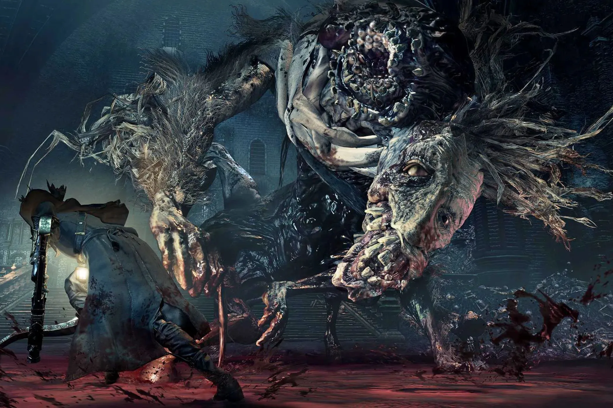 Trận đấu trùm Ludwig The Holy Blade trong Bloodborne, biểu tượng của game FromSoftware đầy thử thách