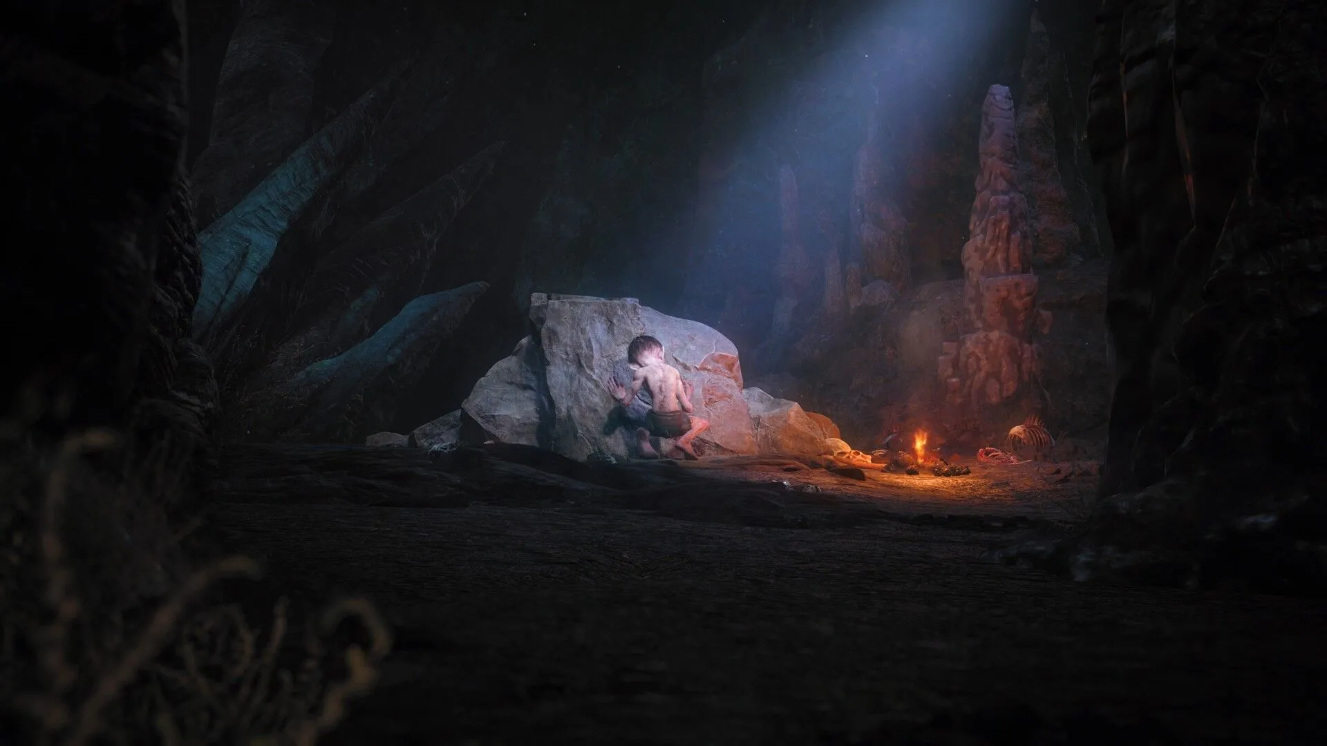 Ảnh chụp màn hình chính thức của Lord of the Rings: Gollum, một ví dụ điển hình cho thấy game chuyển thể từ phim vẫn có thể thất bại thảm hại.