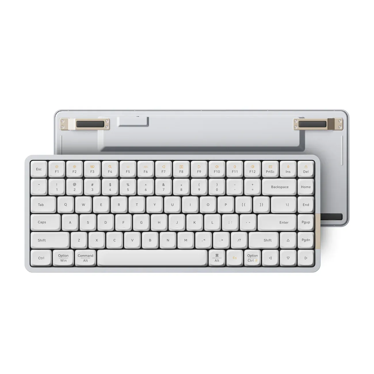 Bàn phím cơ low-profile Lofree Flow với đèn nền RGB, keycap PBT và thiết kế nhôm nguyên khối cao cấp.