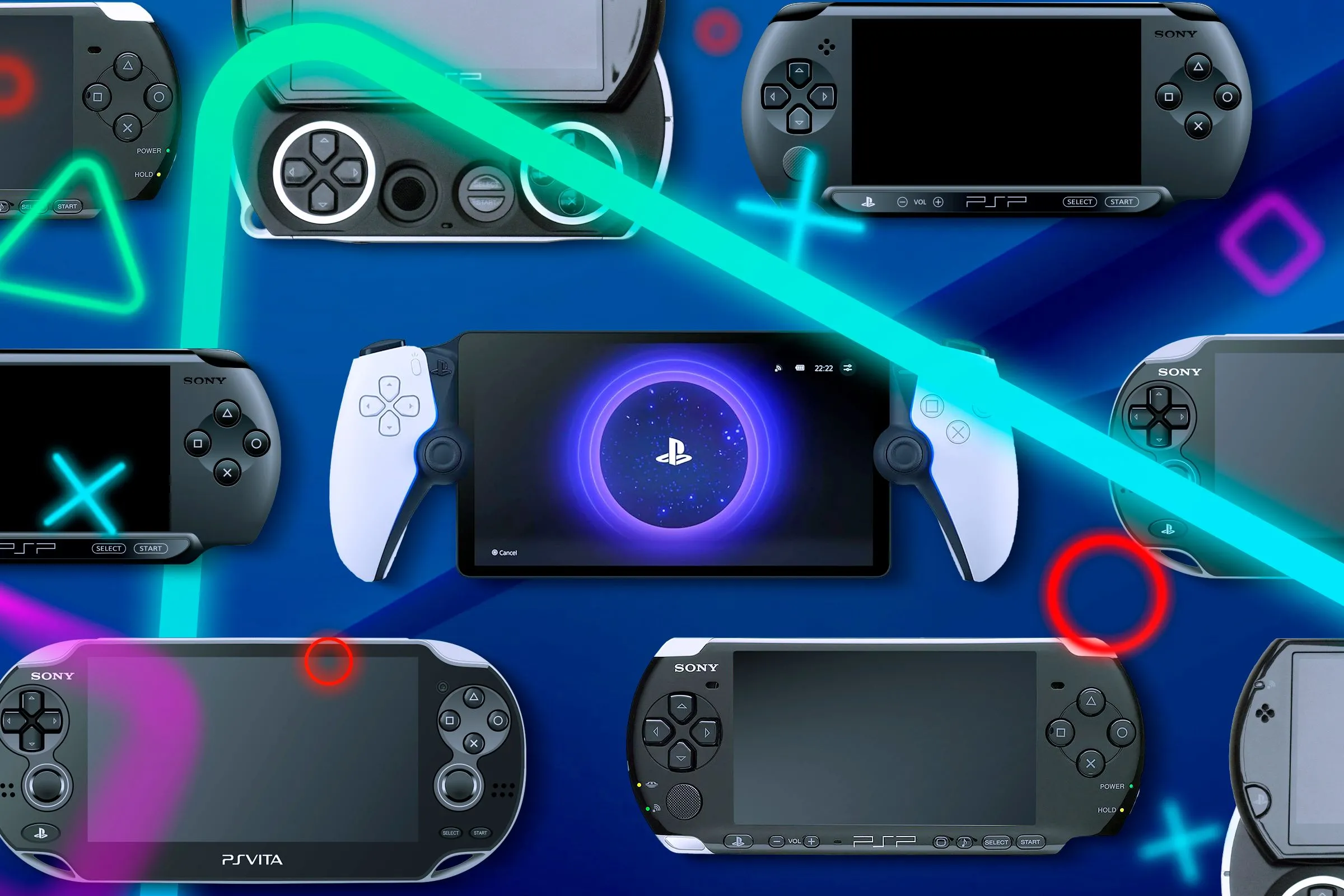 Các thiết bị chơi game cầm tay của Sony qua các thế hệ, gợi mở khả năng hãng sẽ quay lại thị trường handheld trong tương lai