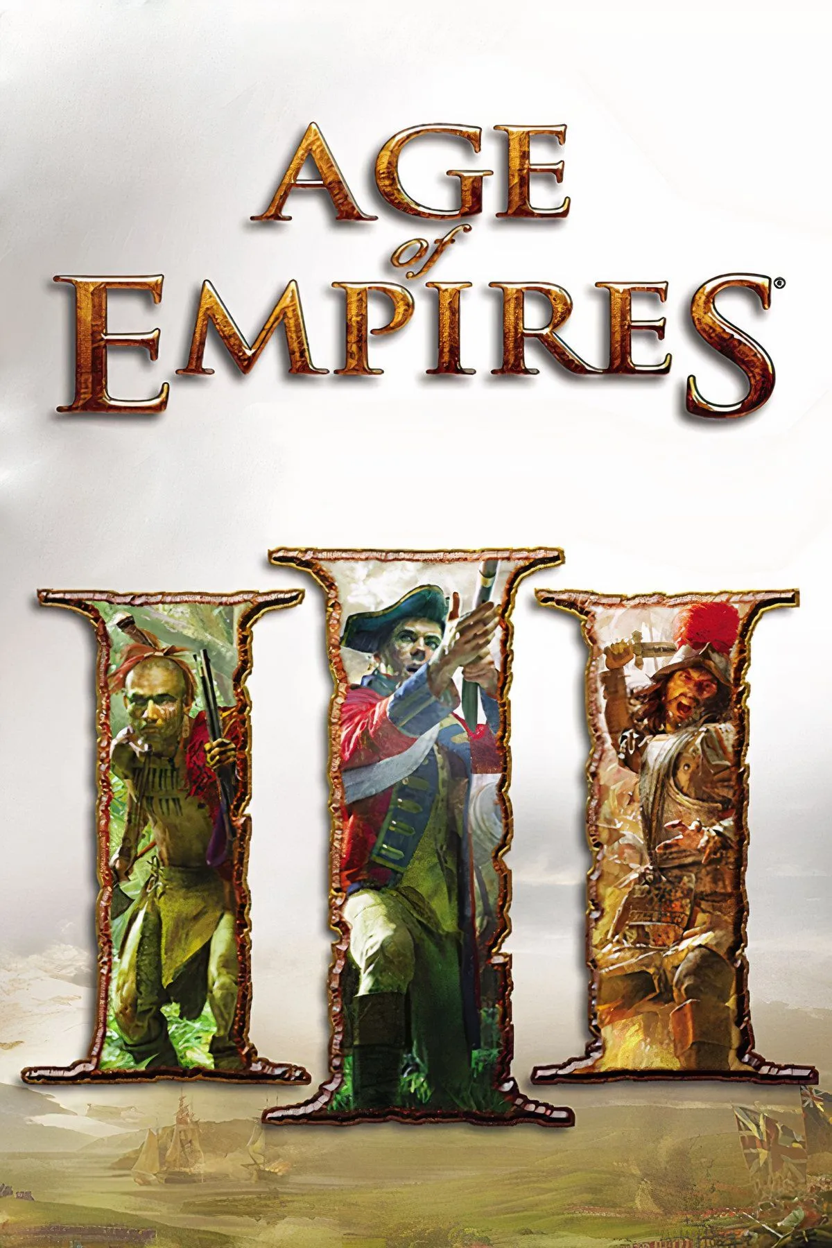 Cảnh chiến trường và kiến trúc của các nền văn minh trong game Age of Empires II.