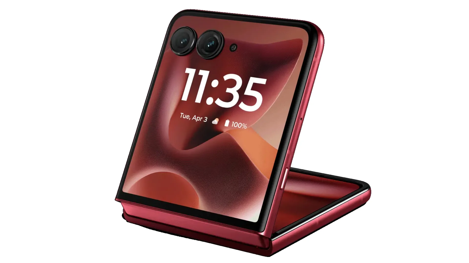Cụm camera phía sau của Moto Razr Ultra 2025