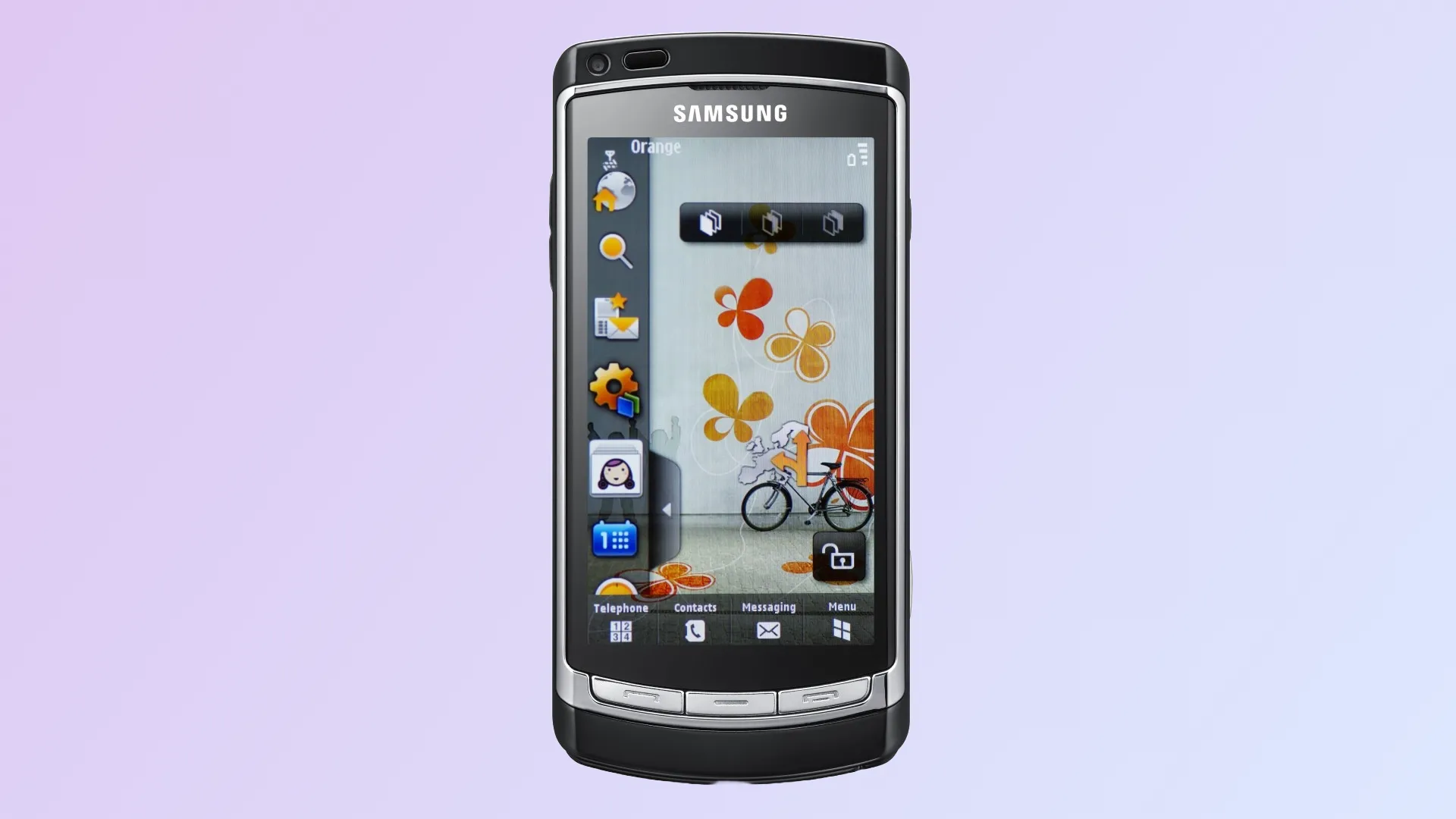 Điện thoại Samsung Omnia HD với màn hình AMOLED sắc nét