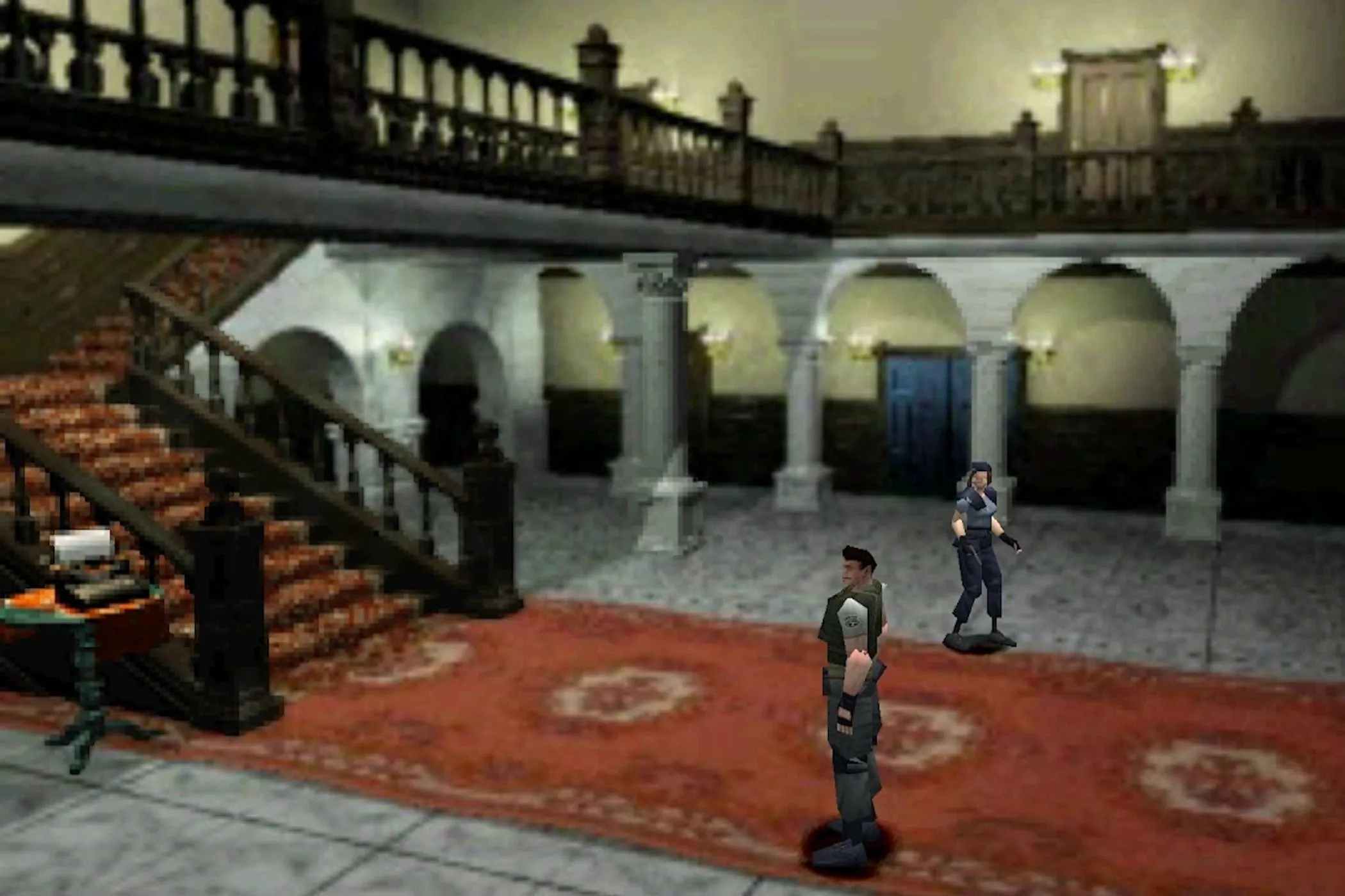 Dinh thự Spencer kinh điển từ tựa game Resident Evil trên hệ máy PS1