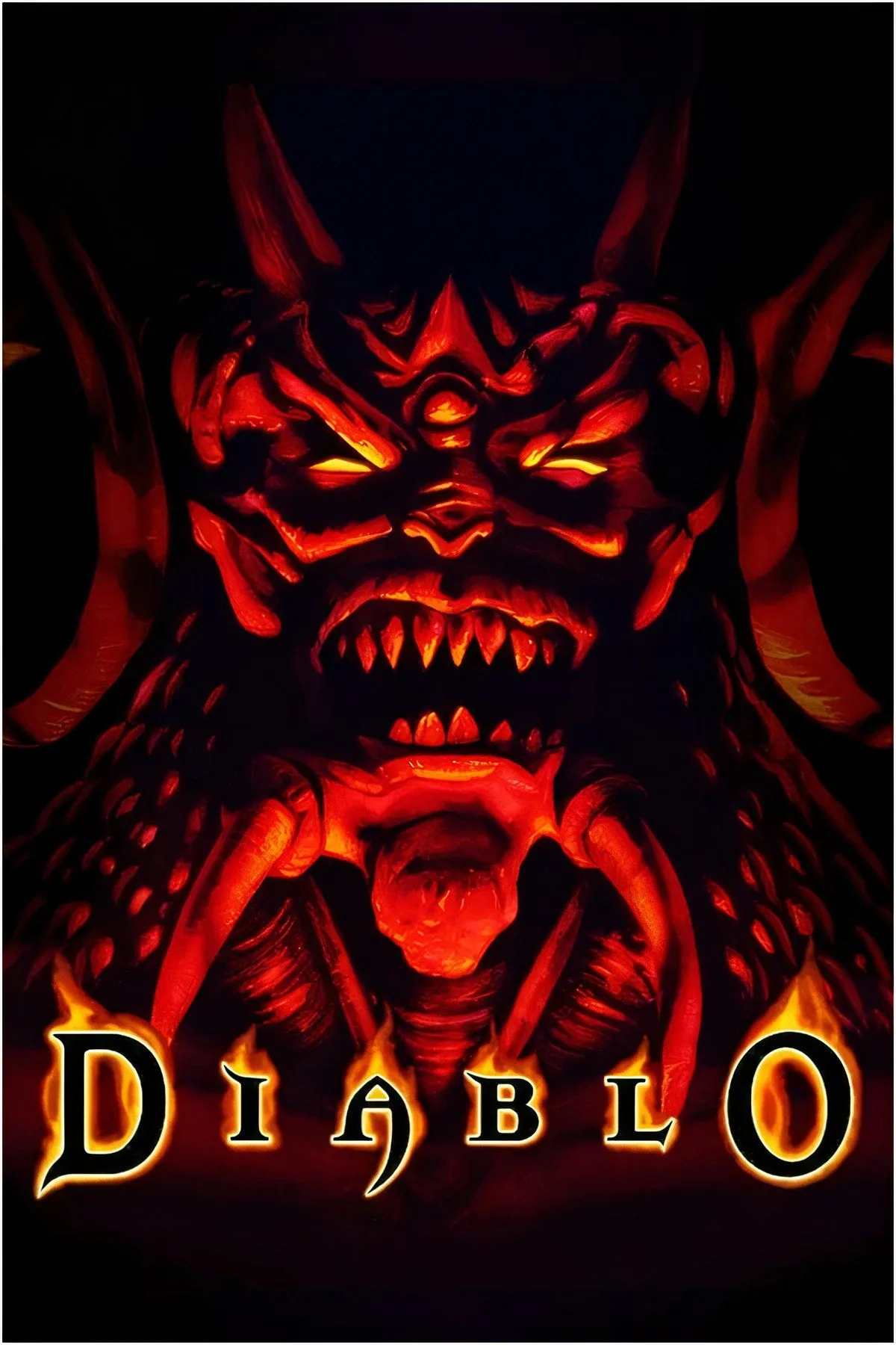 Giao diện game Diablo trên trình duyệt với hình ảnh một hiệp sĩ đang chiến đấu trong hầm ngục tối tăm