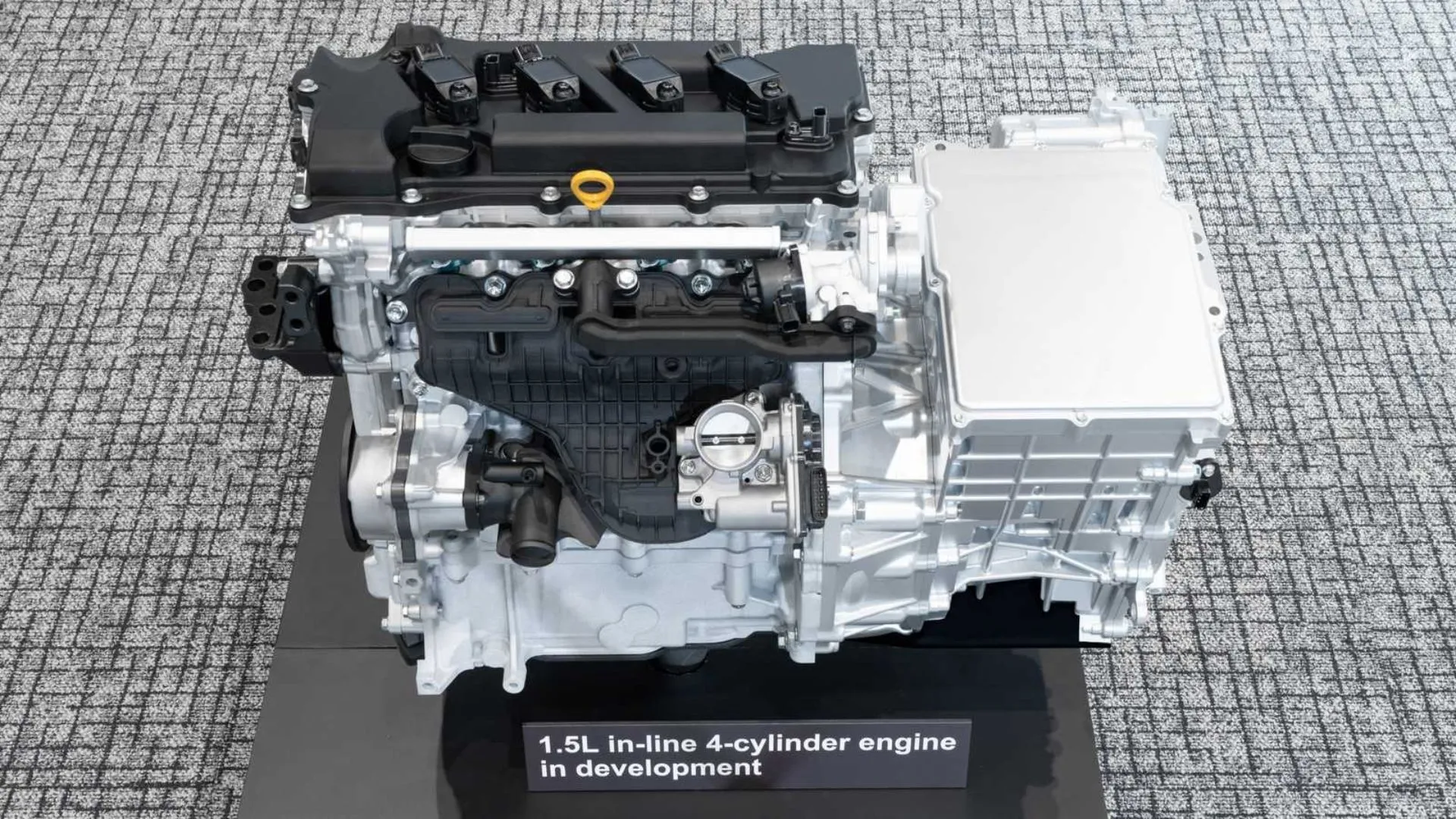 Hình ảnh động cơ 1.5 lít 4 xi-lanh của Toyota đang được phát triển.