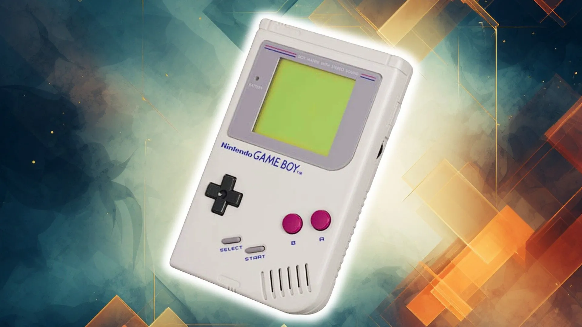 Hình ảnh máy chơi game cầm tay Nintendo Game Boy màu xám cổ điển, biểu tượng của sự nhỏ gọn và bền bỉ trong kỷ nguyên gaming di động.