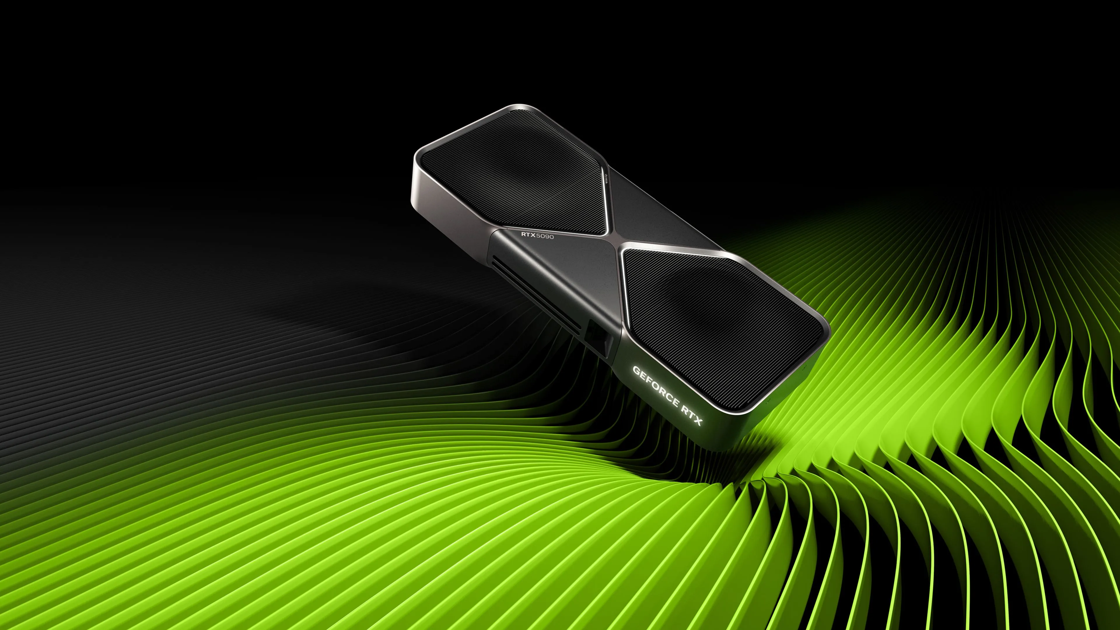 Hình ảnh minh họa card đồ họa NVIDIA GeForce RTX 5090, đại diện cho công nghệ DLSS 4