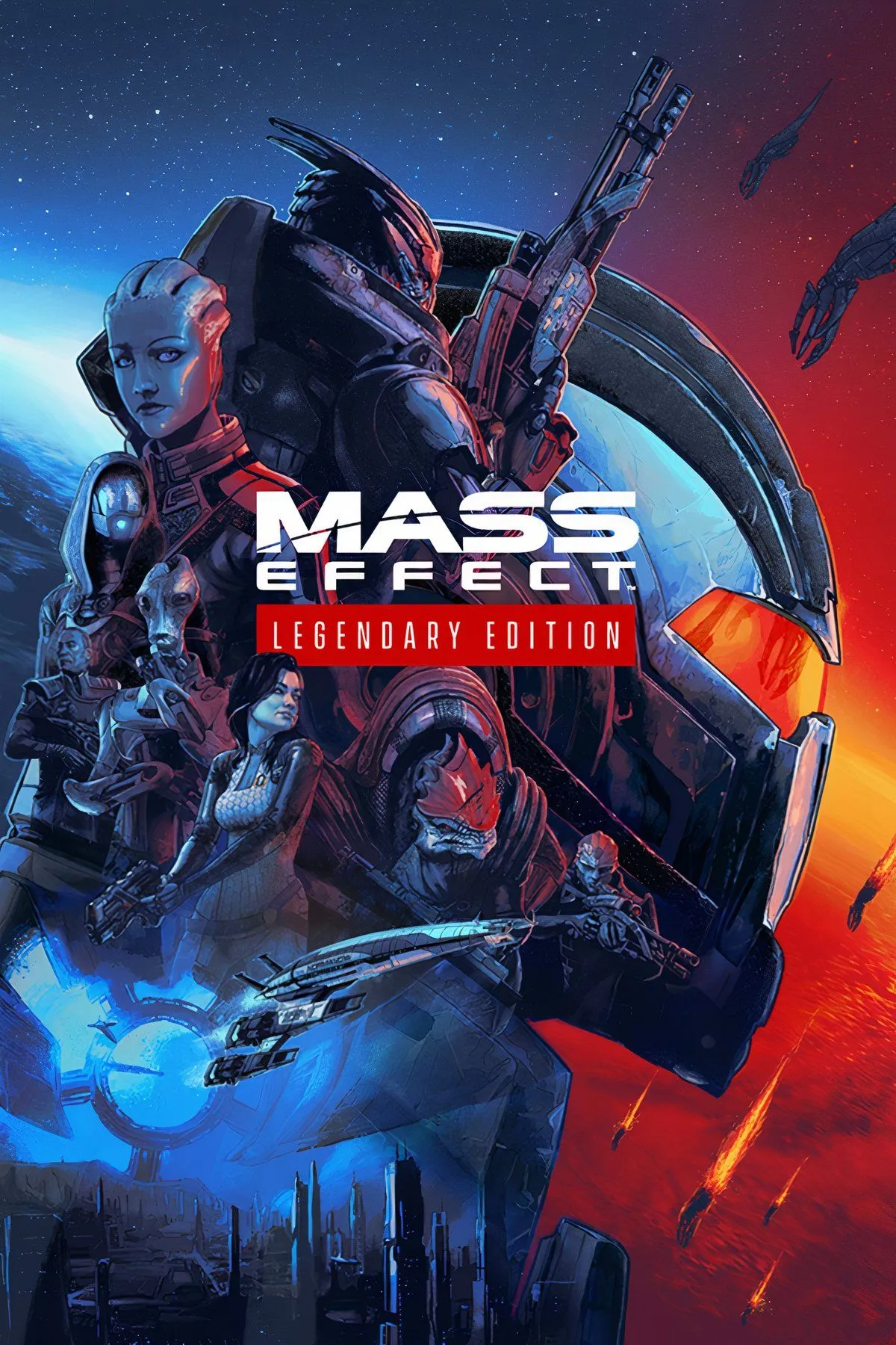 Hình ảnh tổng hợp từ Mass Effect Trilogy, thể hiện sự đa dạng của các lựa chọn và hậu quả trong game