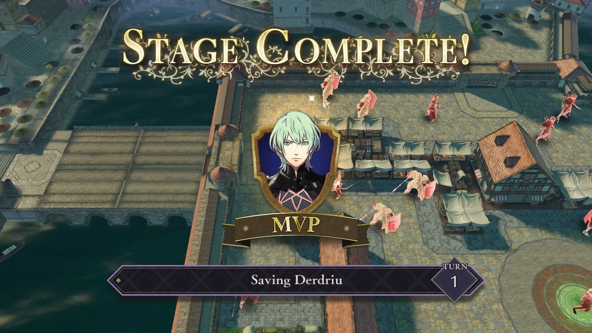 Hoàn thành một màn chơi trong Fire Emblem: Three Houses chỉ trong một lượt, thể hiện kỹ năng và chiến thuật được mài dũa qua các thử thách game.