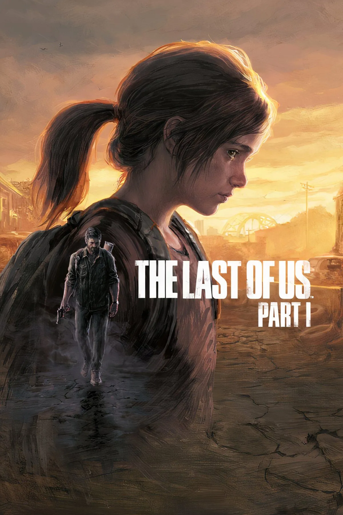 Joel và Ellie trú ẩn trong một tòa nhà đổ nát, bối cảnh The Last of Us Part I