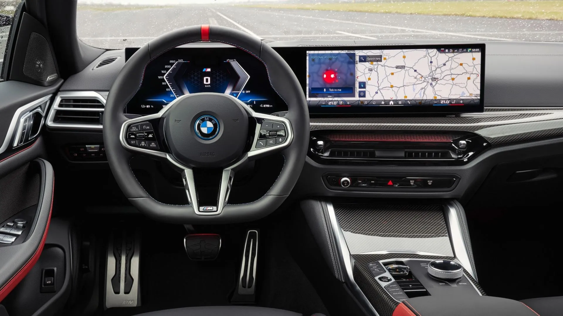 Khoang nội thất BMW i4 2025