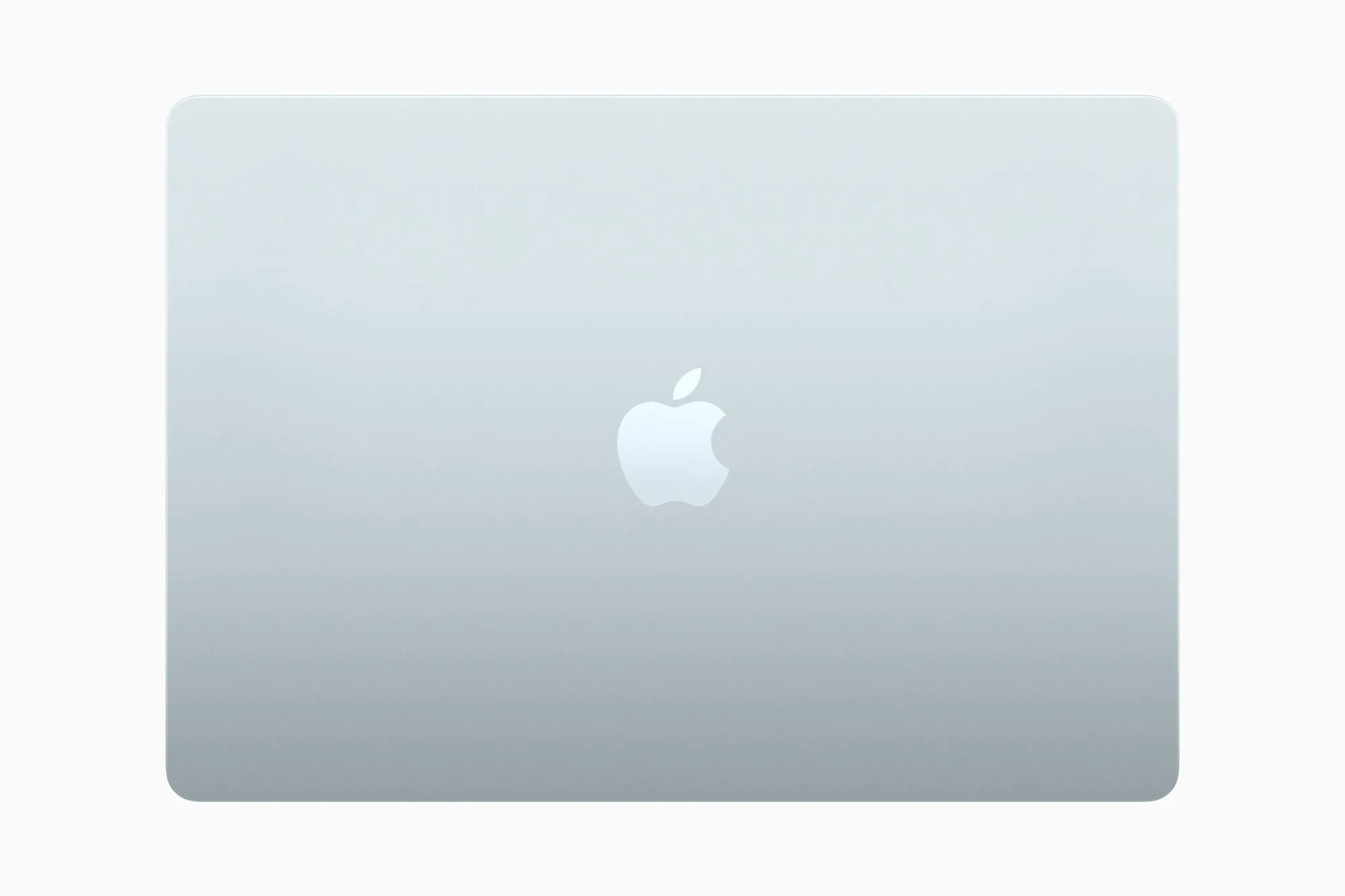 MacBook Air M4 màu Xanh Sky Blue mới, vẻ ngoài tinh tế và hiện đại.