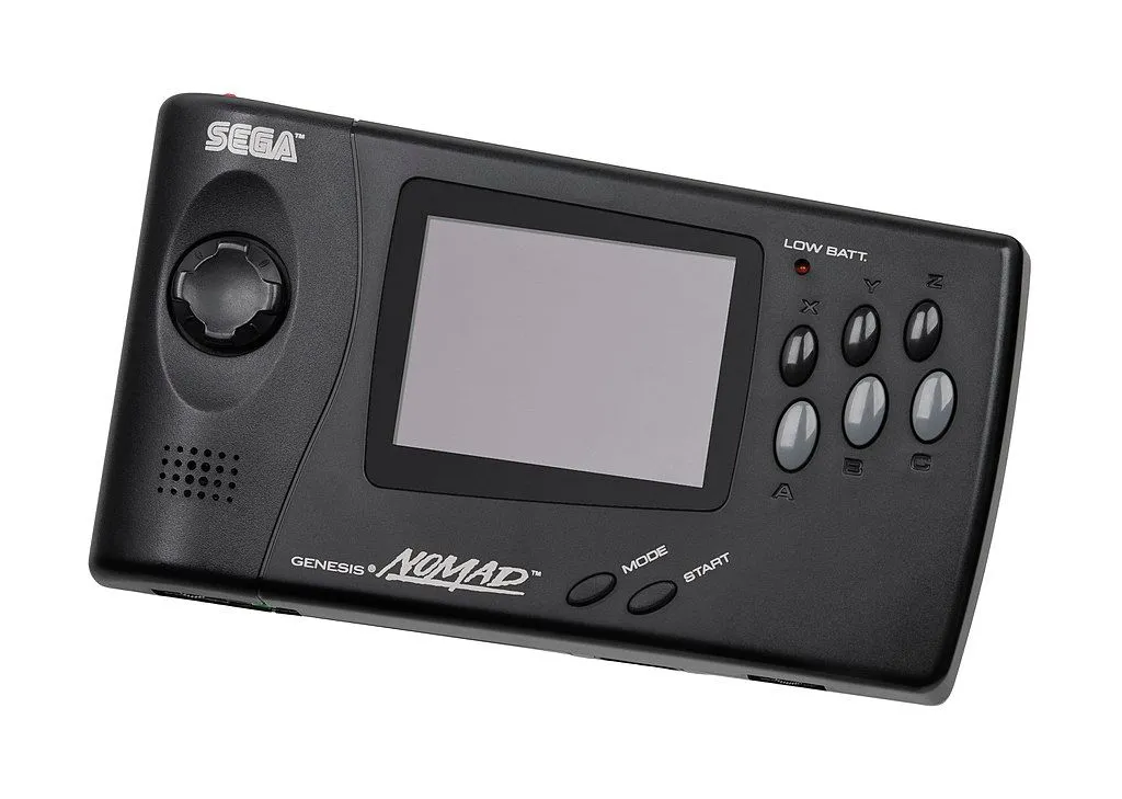Máy chơi game cầm tay Sega Nomad, phiên bản di động của Sega Genesis