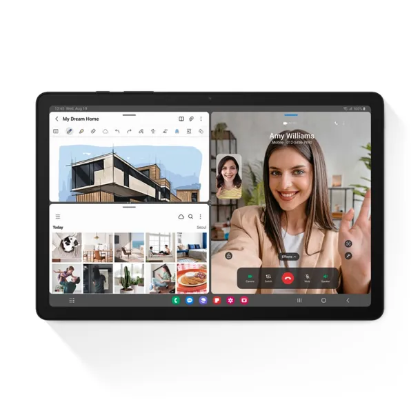Máy tính bảng Samsung Galaxy Tab A9+ với màn hình hiển thị sống động