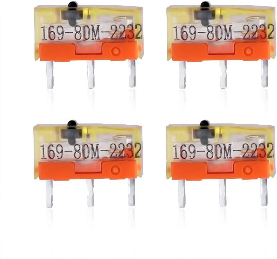 Microswitch TTC Gold 80M cho chuột gaming với độ bền 80 triệu lần nhấp.
