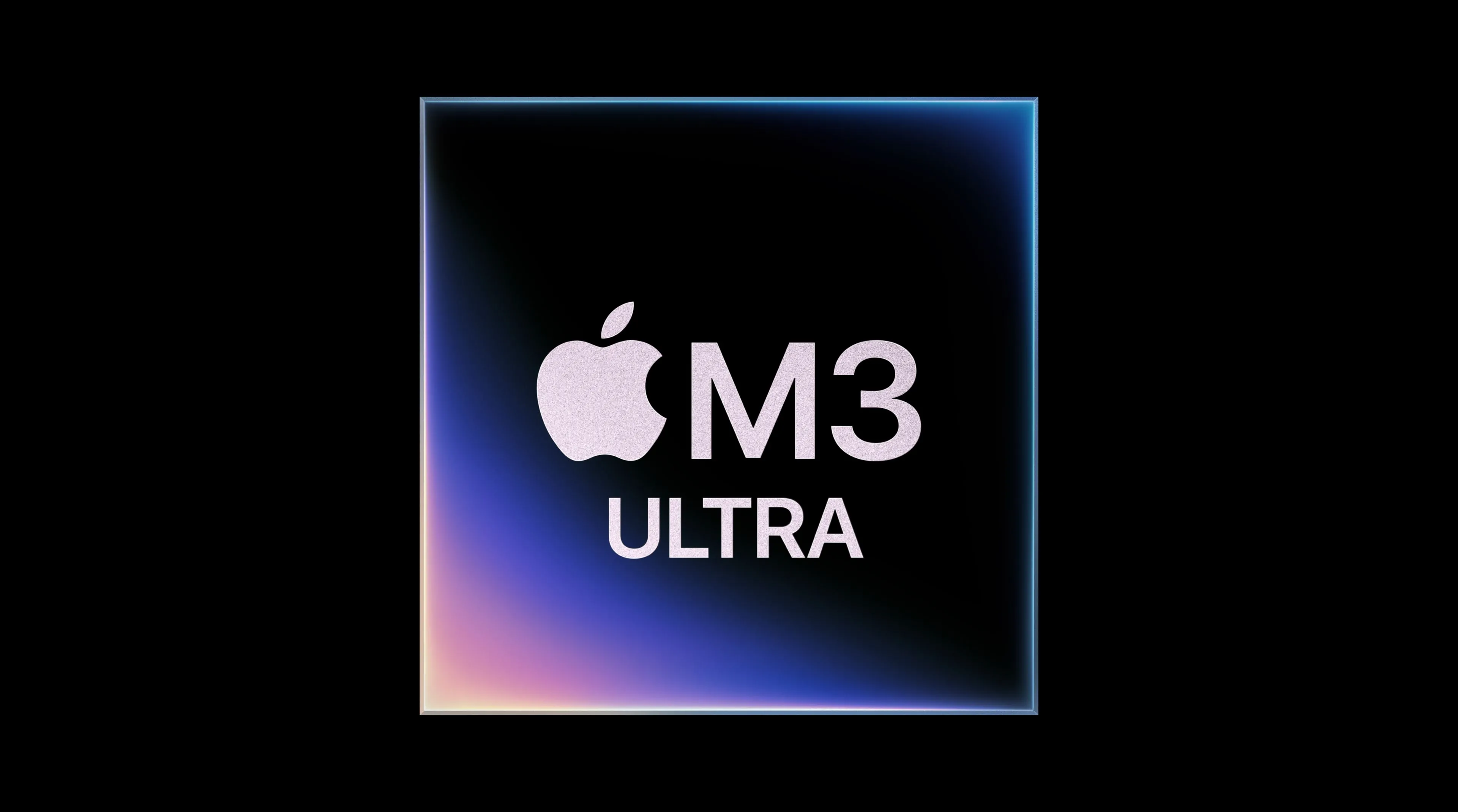 Minh họa chi tiết chip Apple M3 Ultra với kiến trúc mạnh mẽ