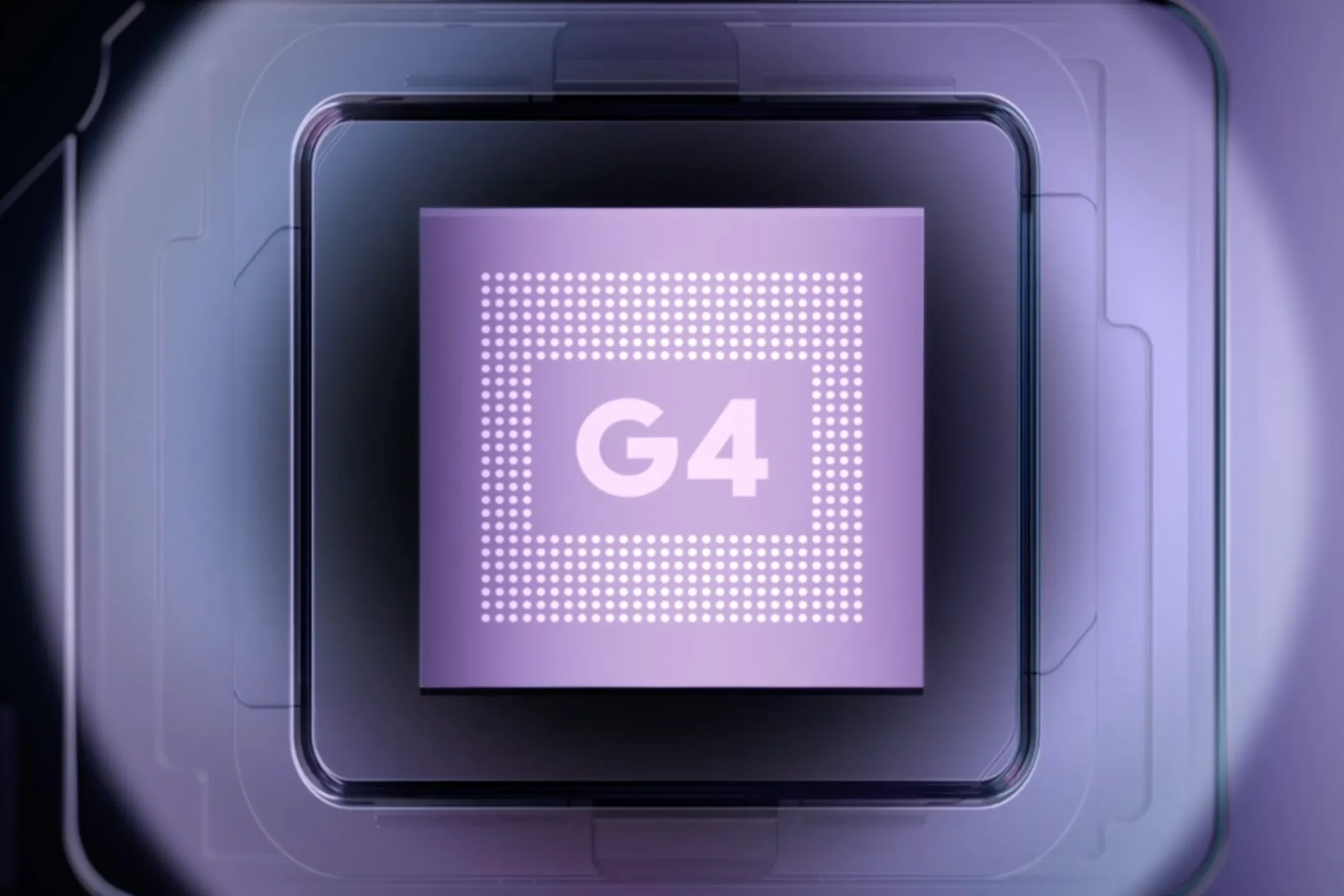Minh họa chip Tensor G4 của Google, biểu tượng cho công nghệ SoC di động.