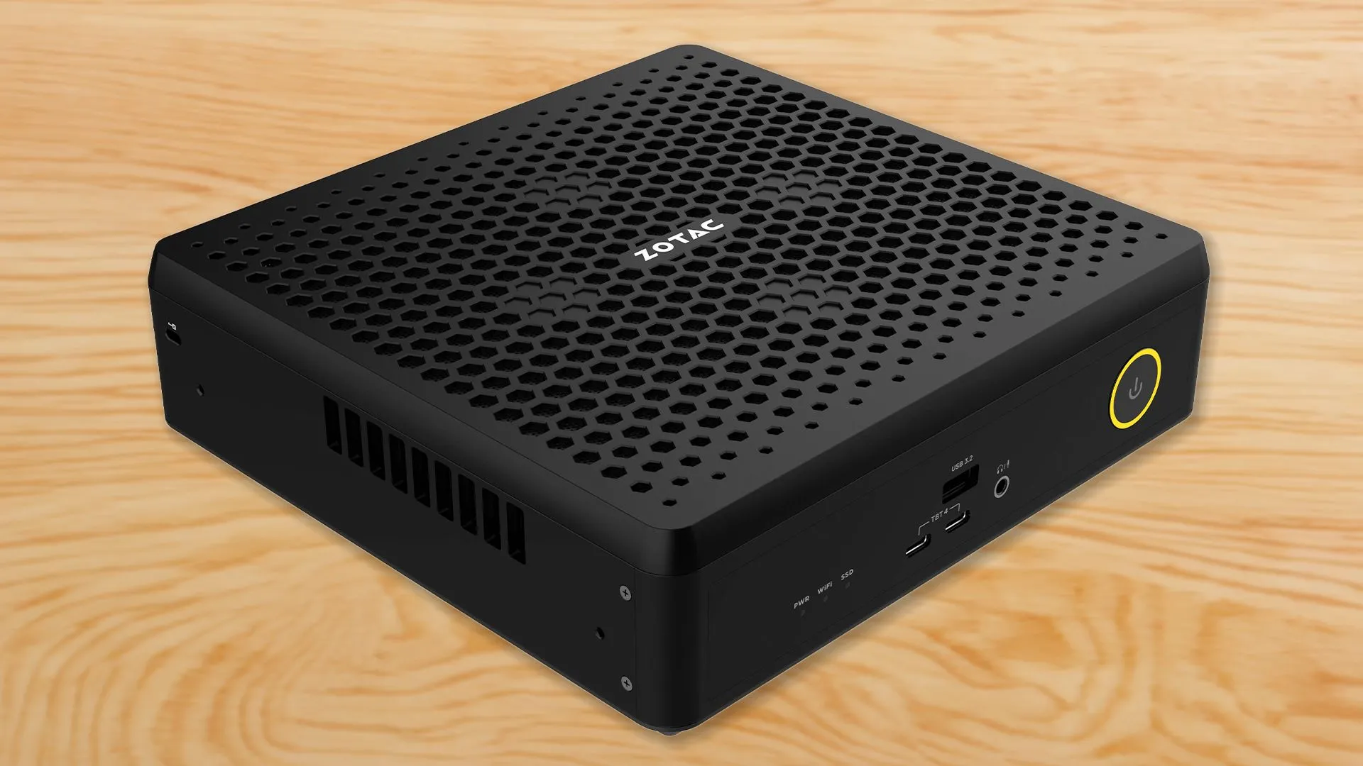 Mini PC ZOTAC với thiết kế nhỏ gọn nhưng mạnh mẽ, tích hợp GPU RTX 5060 Ti, phù hợp cho gaming và công việc đòi hỏi hiệu năng cao.