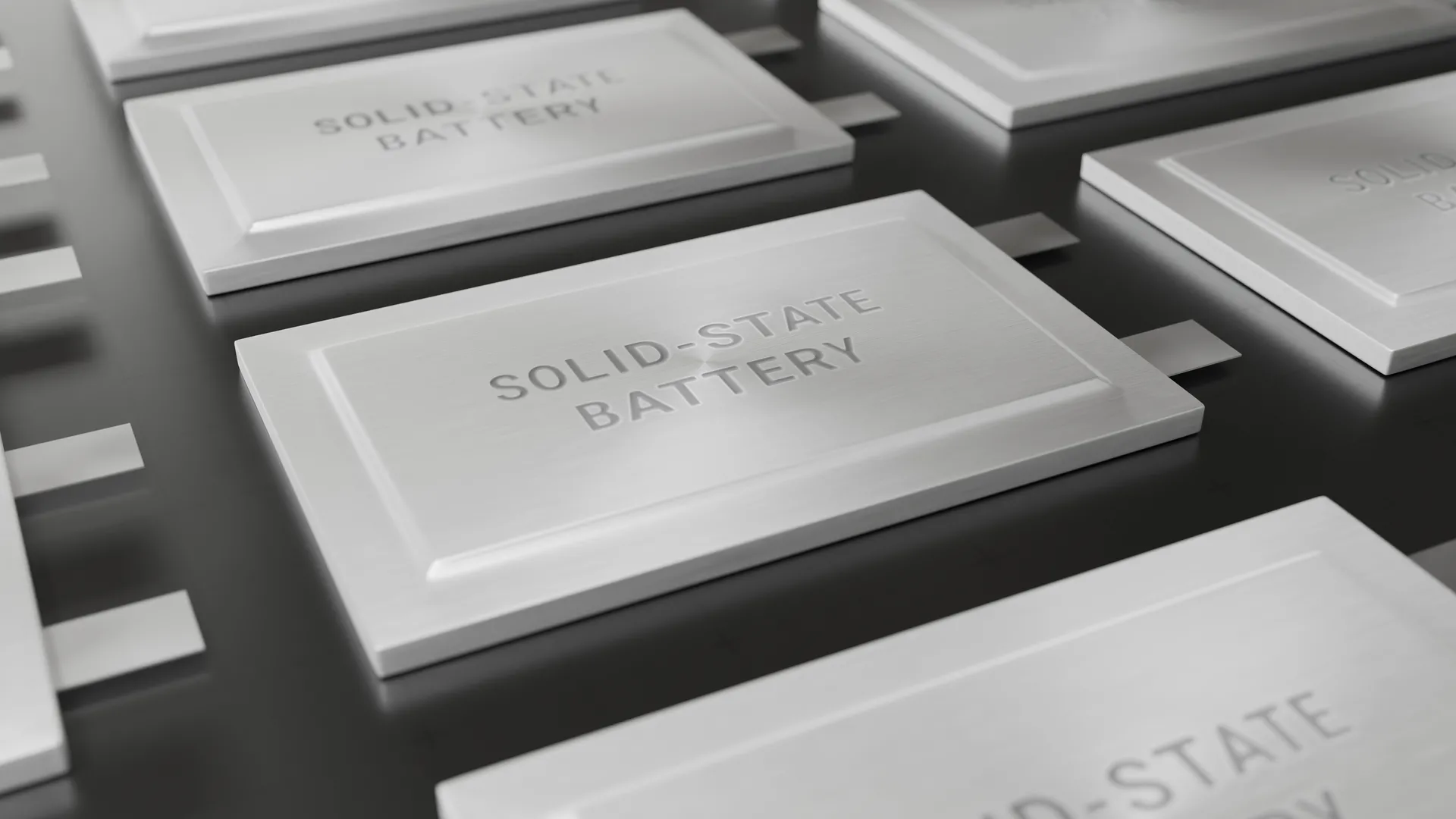Mô hình khái niệm về khối pin thể rắn (Solid-State Battery Pack), công nghệ pin tương lai cho xe điện