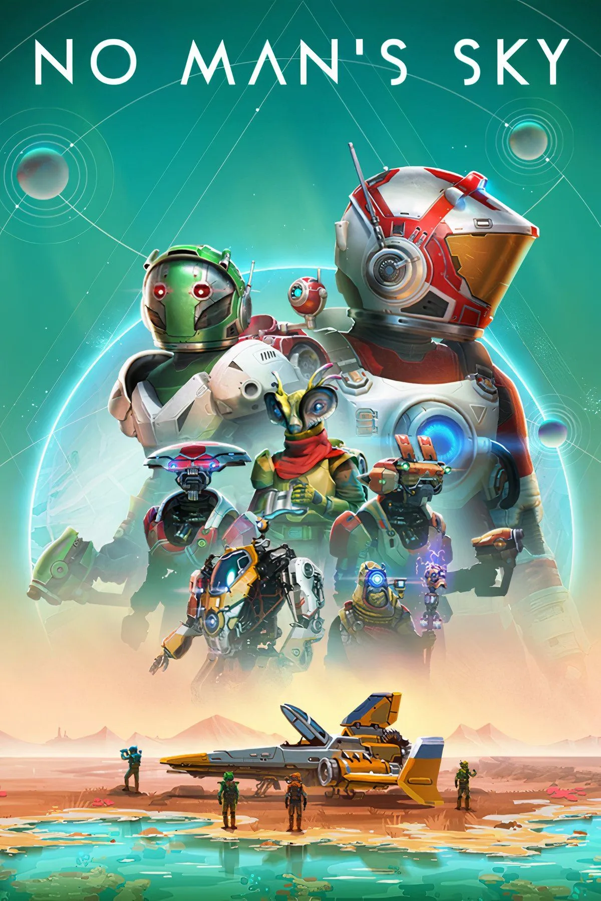 Một căn cứ khoa học viễn tưởng hoành tráng được xây dựng trên hành tinh xa lạ trong No Man's Sky