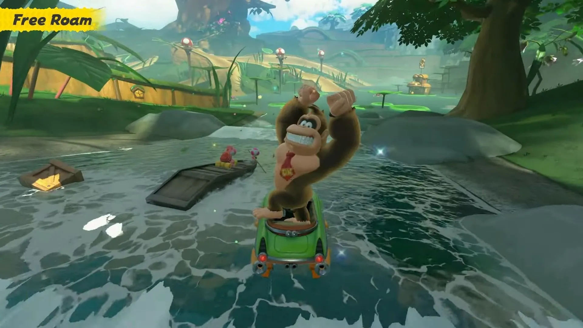 Nhân vật Donkey Kong trong tựa game Mario Kart, minh họa cho game AAA với chi phí phát triển cao