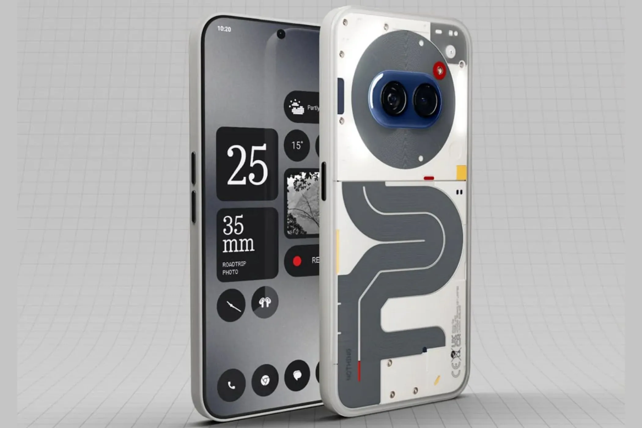 Nothing Phone 2a Plus với thiết kế Glyph Lights độc đáo và màn hình AMOLED 120Hz