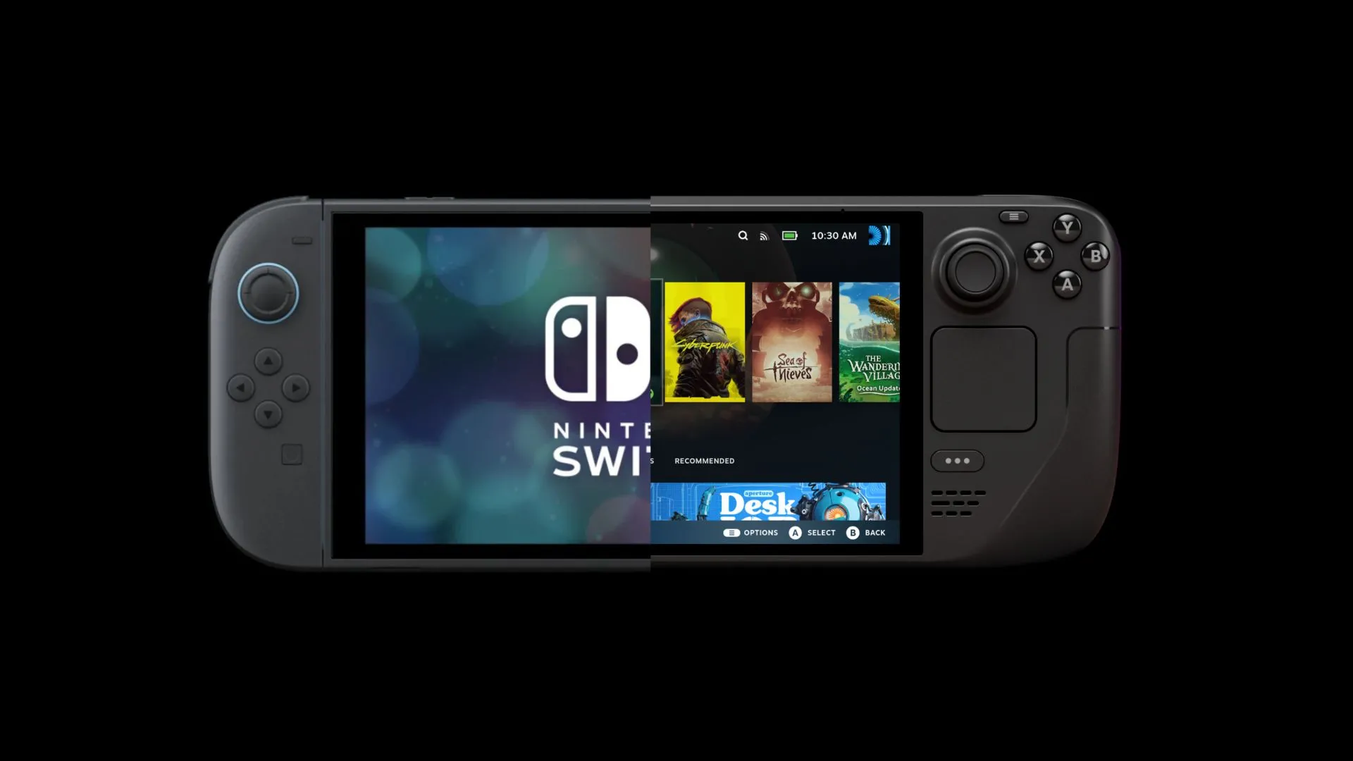 So sánh Nintendo Switch và Steam Deck OLED, hai máy chơi game cầm tay phổ biến trên thị trường